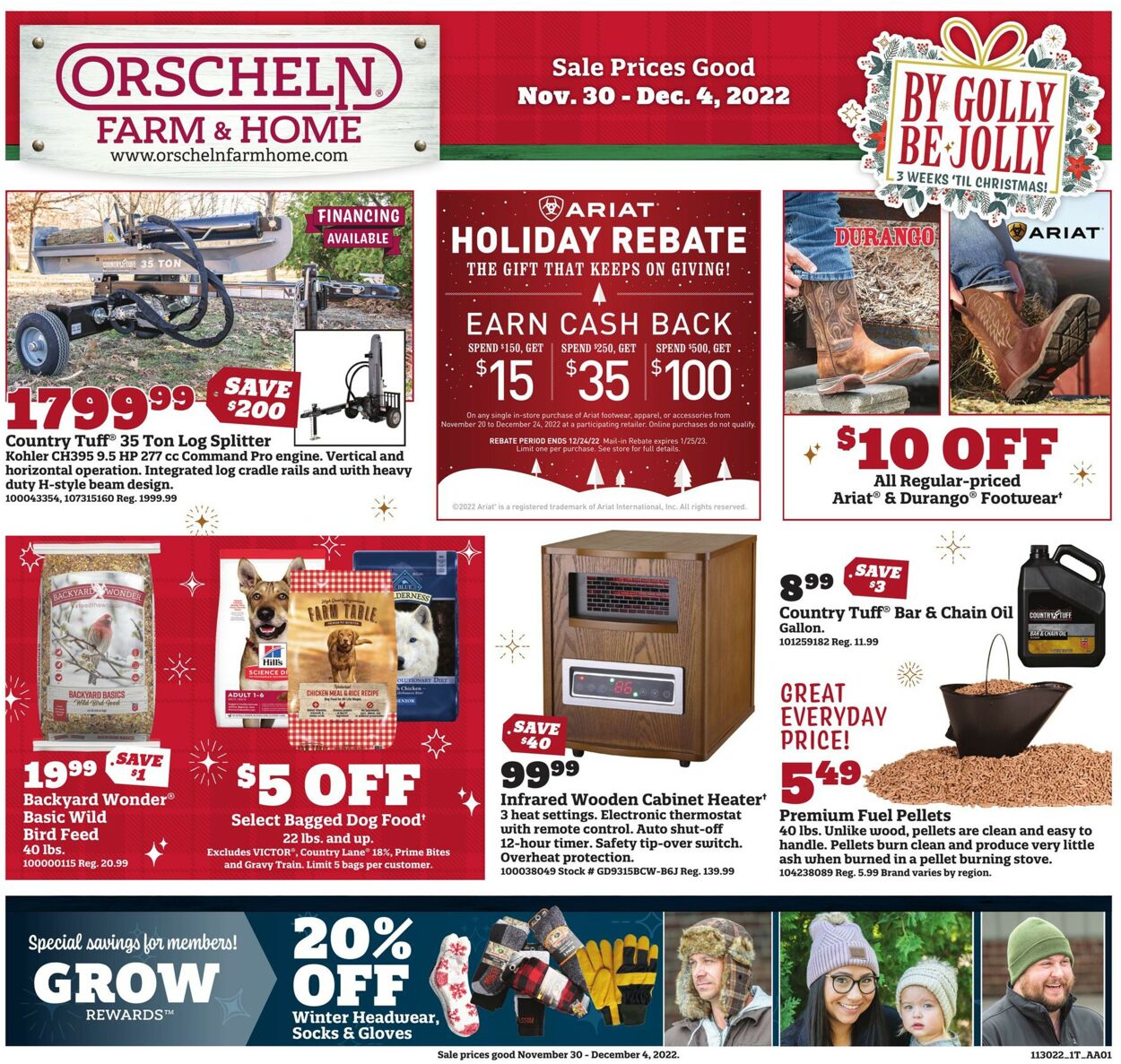 Orscheln Farm and Home Weekly Ad Circular - valid 11/30-12/04/2022 (Page 2)