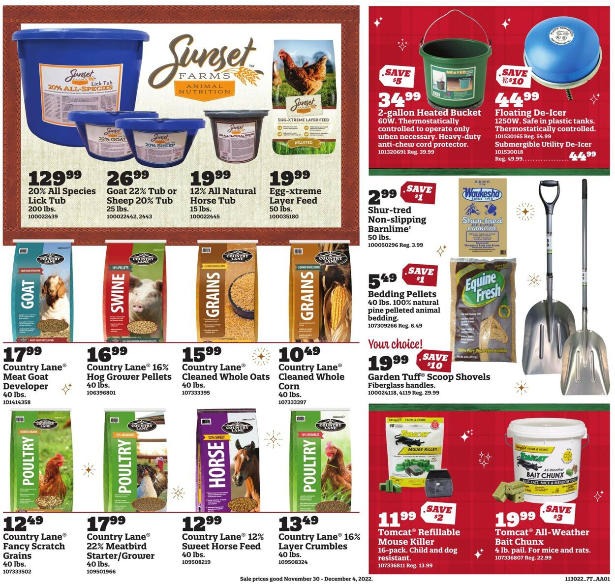 Orscheln Farm and Home Weekly Ad Circular - valid 11/30-12/04/2022 (Page 8)