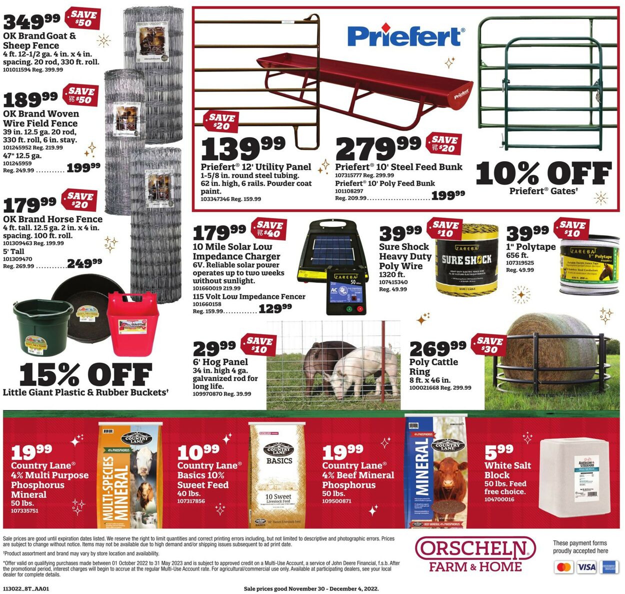 Orscheln Farm and Home Weekly Ad Circular - valid 11/30-12/04/2022 (Page 9)
