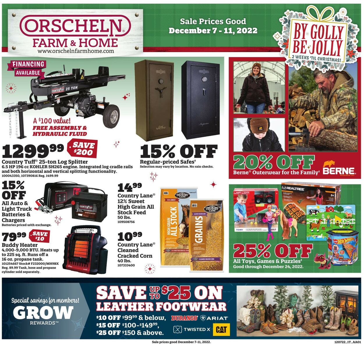 Orscheln Farm and Home Weekly Ad Circular - valid 12/07-12/11/2022 (Page 2)