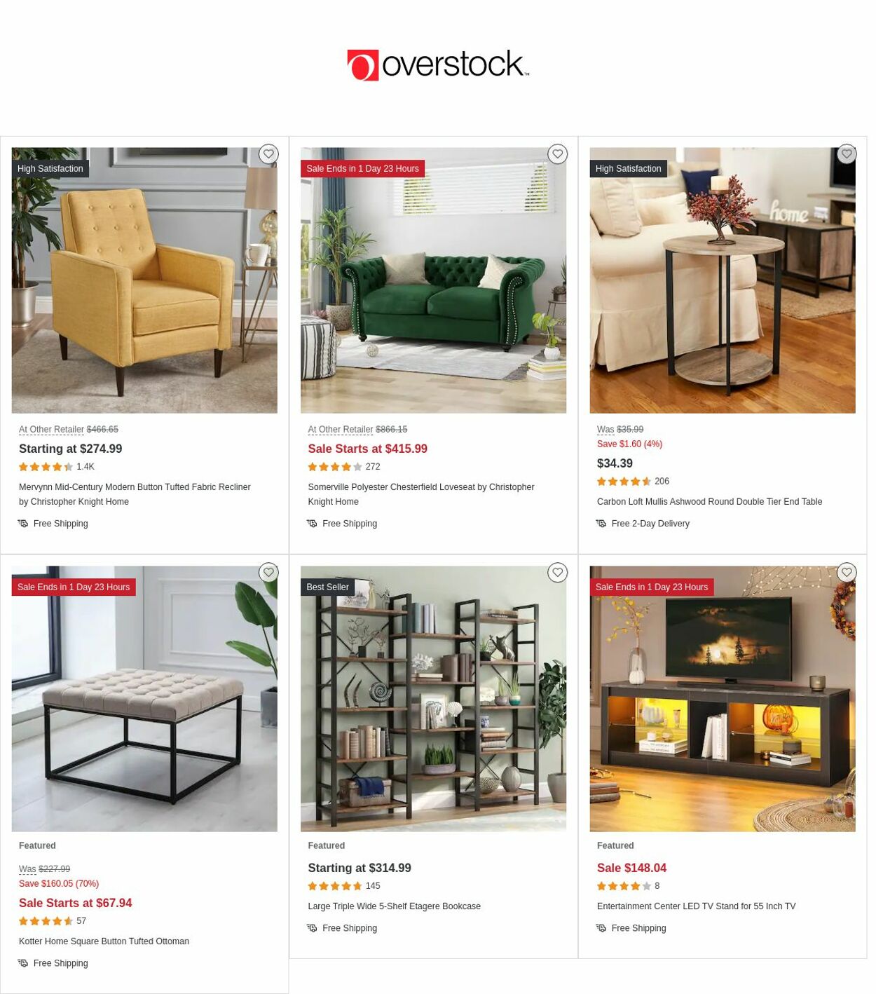 Overstock Weekly Ad Circular - valid 03/09-03/15/2023 (Page 2)