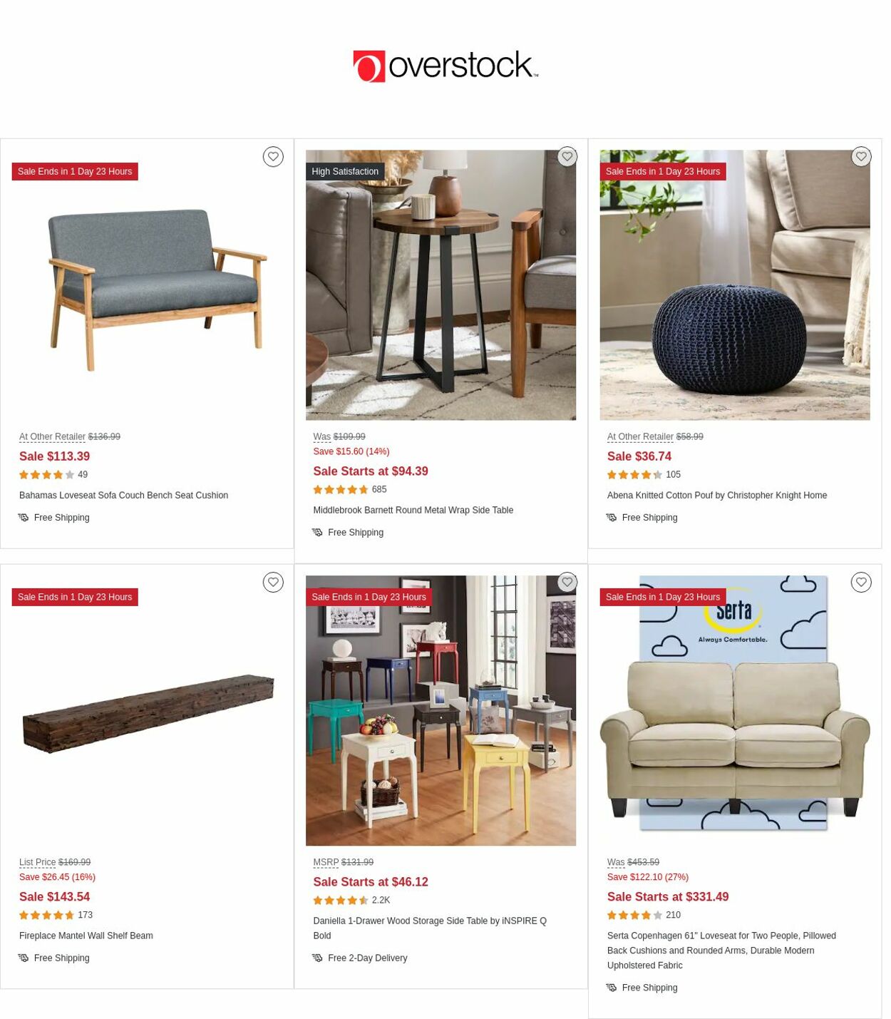 Overstock Weekly Ad Circular - valid 03/09-03/15/2023 (Page 3)