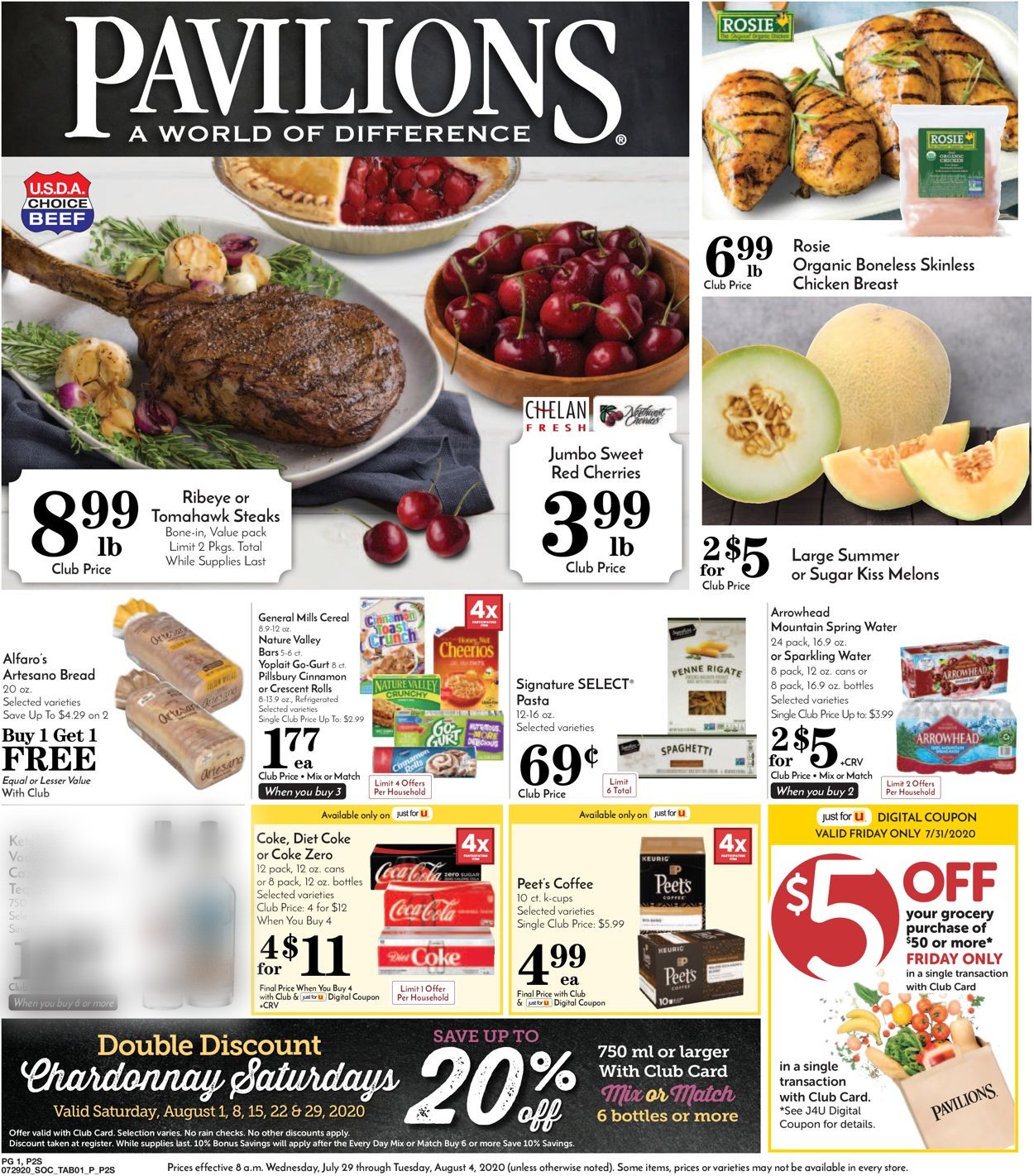 Pavilions Weekly Ad Circular - valid 07/29-08/04/2020