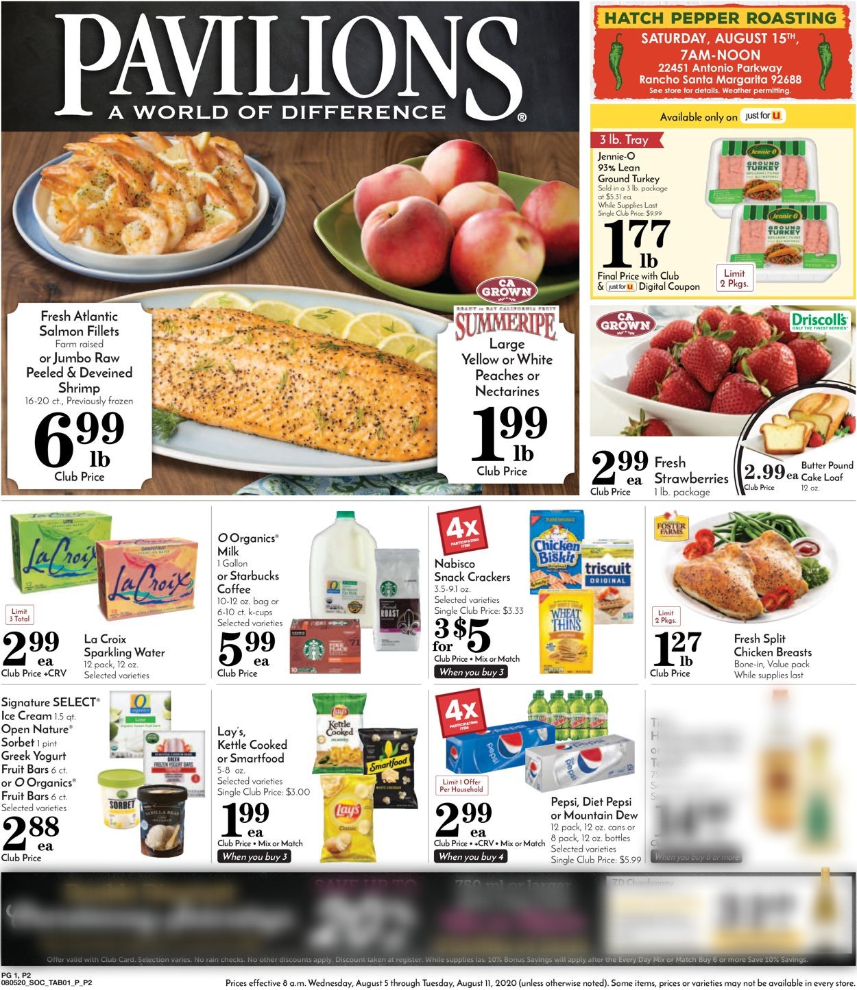 Pavilions Weekly Ad Circular - valid 08/05-08/11/2020