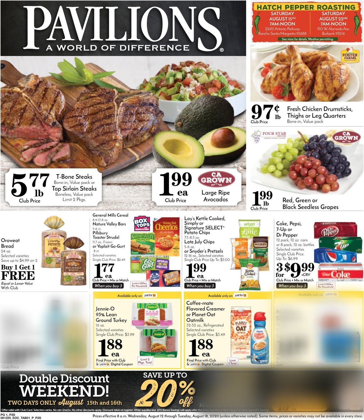 Pavilions Weekly Ad Circular - valid 08/12-08/18/2020