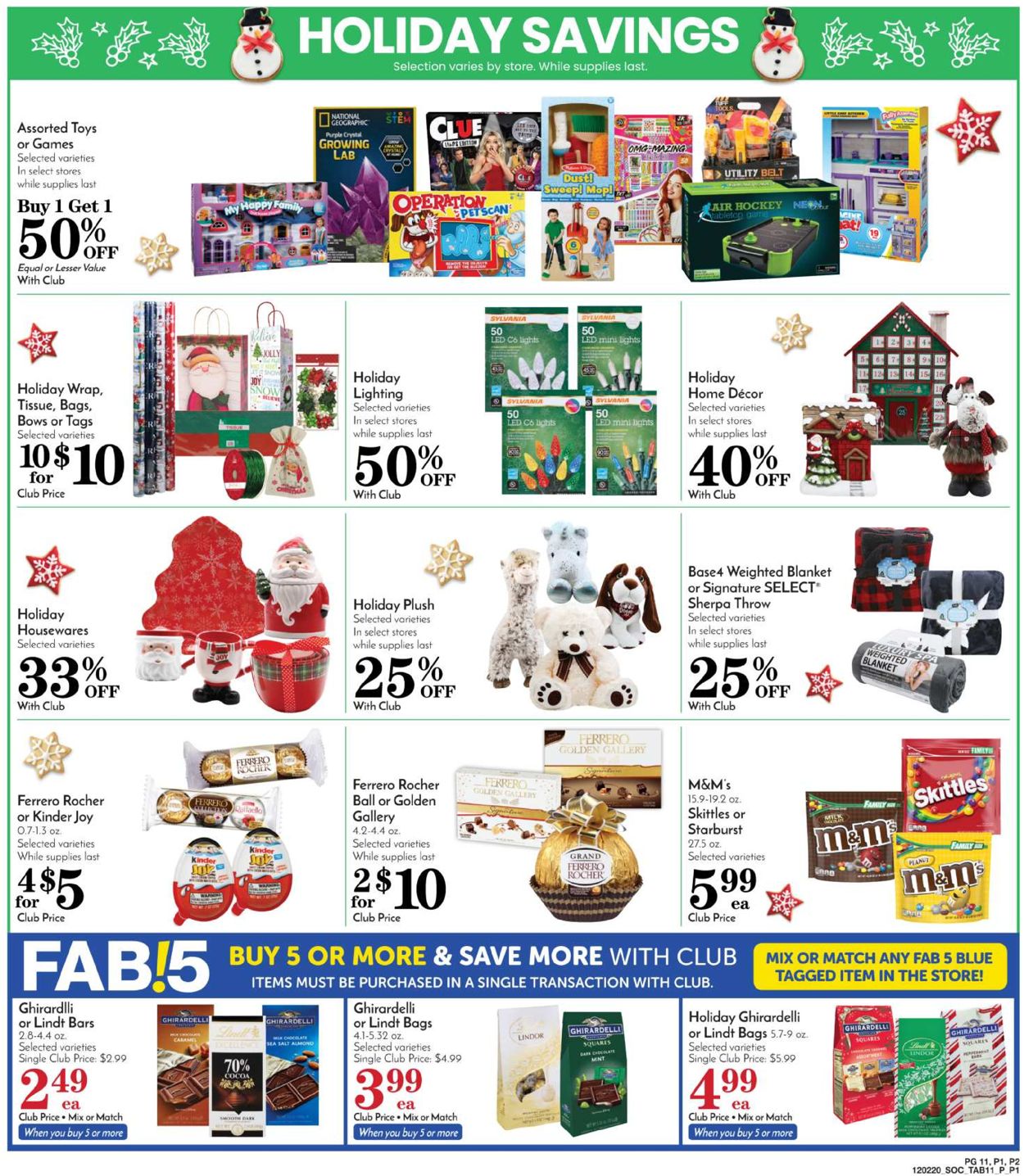 Pavilions Christmas 2020 Weekly Ad Circular - valid 12/02-12/08/2020 (Page 11)