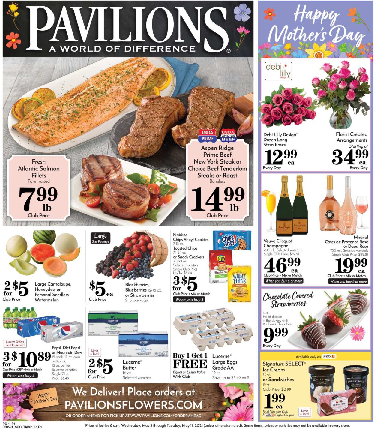 Pavilions Weekly Ad Circular - valid 05/05-05/11/2021