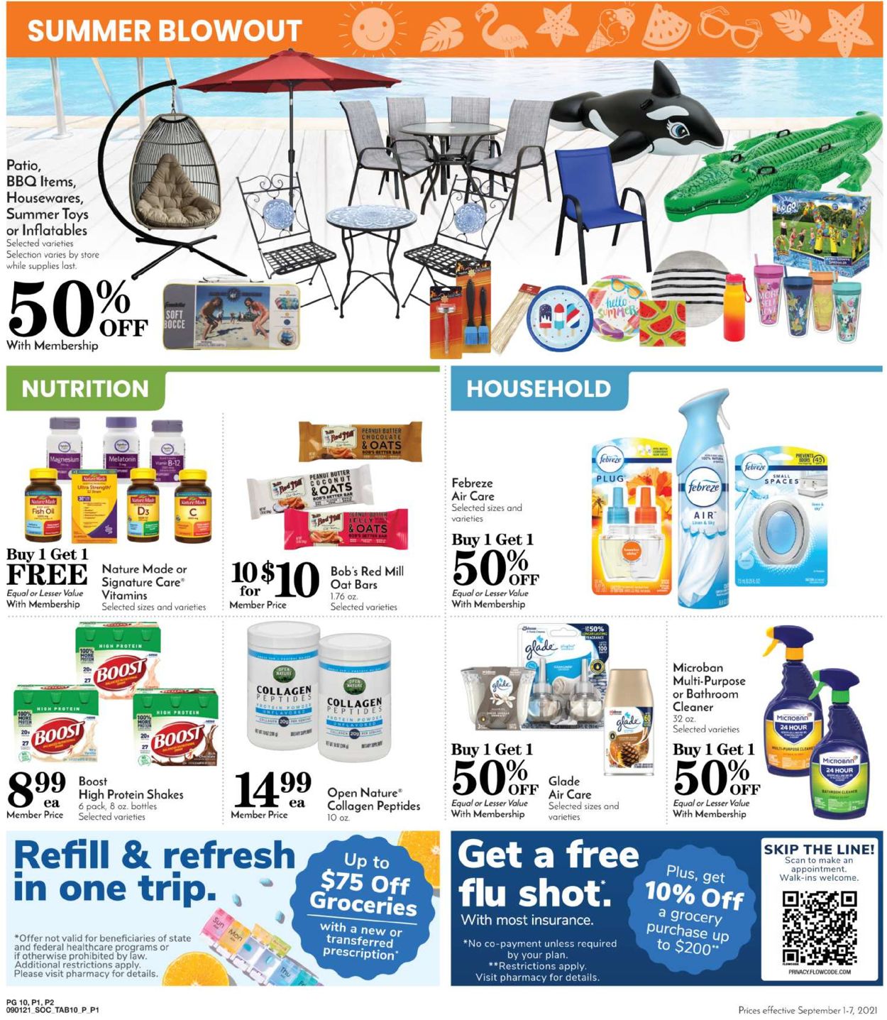 Pavilions Weekly Ad Circular - valid 09/01-09/07/2021 (Page 10)