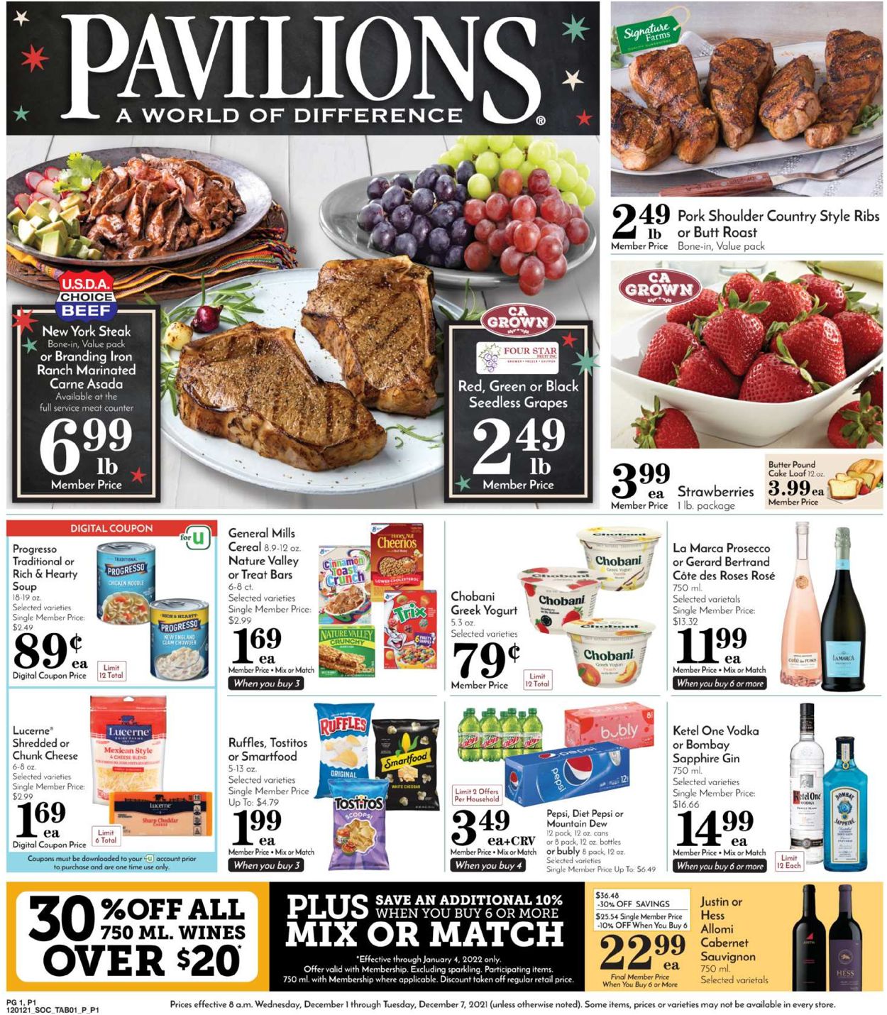Pavilions HOLIDAY 2021 Weekly Ad Circular - valid 12/01-12/07/2021 (Page 3)