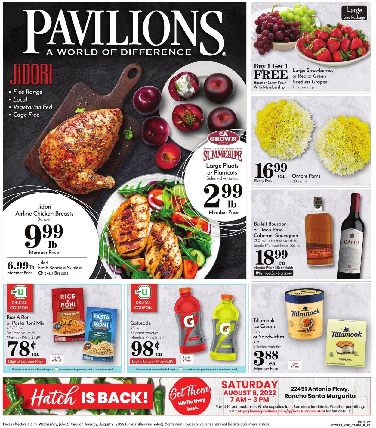 Pavilions Weekly Ad Circular - valid 07/27-08/02/2022