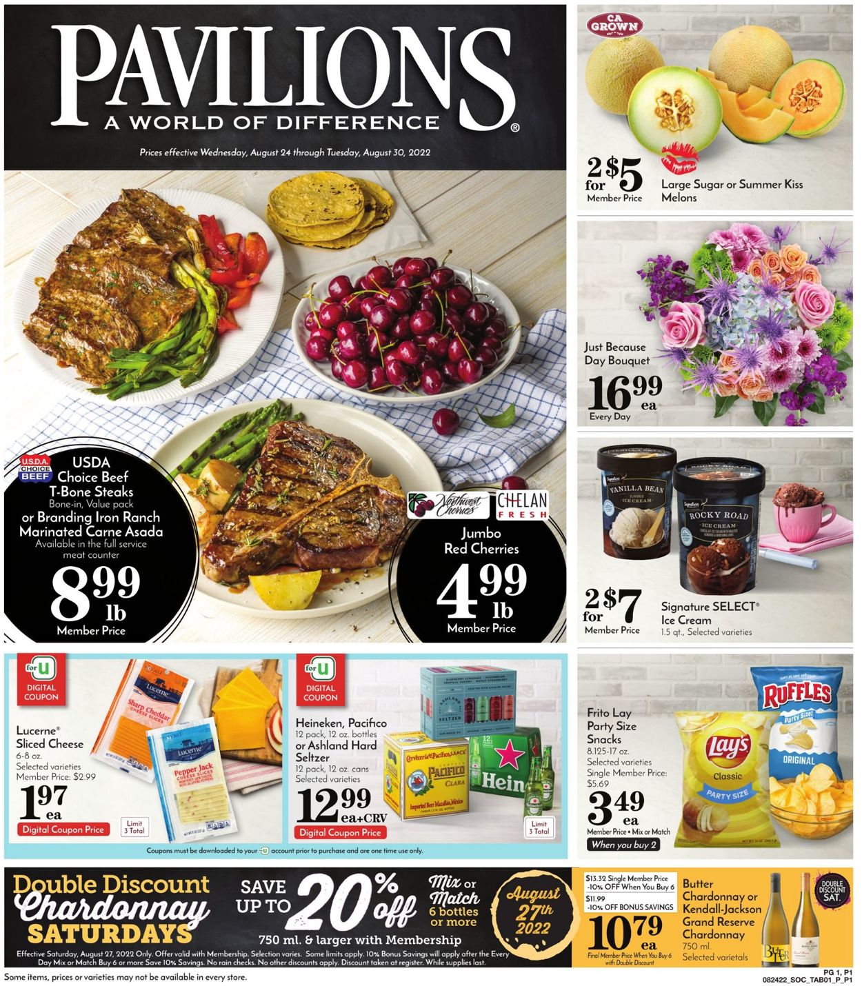 Pavilions Weekly Ad Circular - valid 08/24-08/30/2022