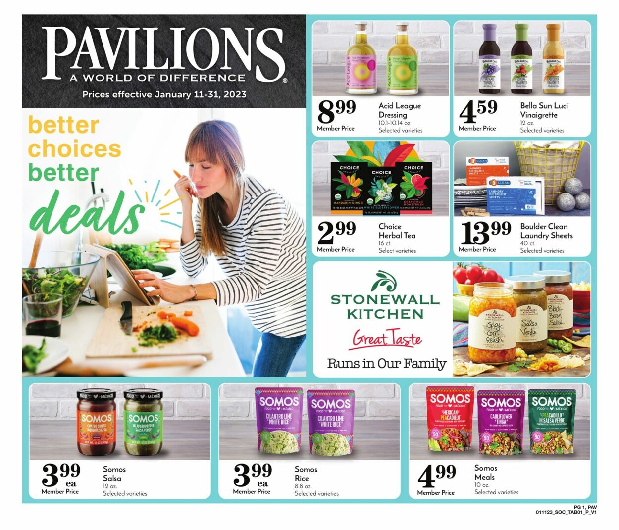 Pavilions Weekly Ad Circular - valid 01/11-01/31/2023