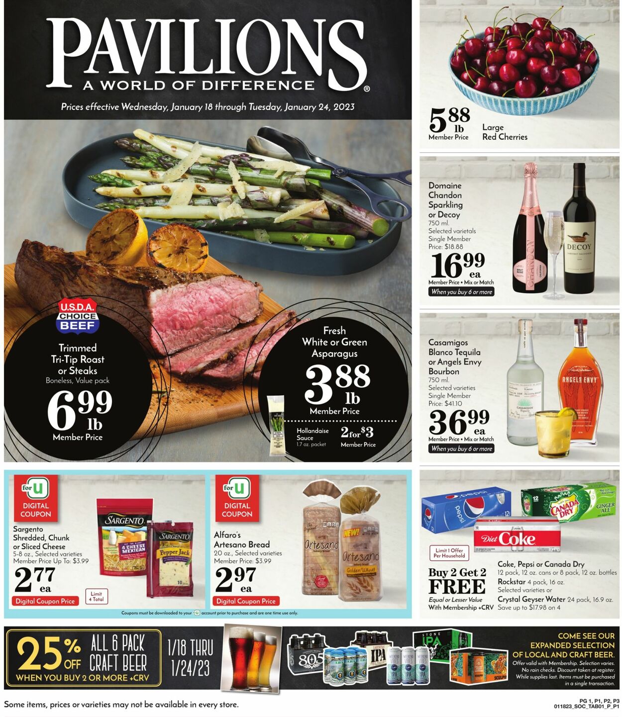 Pavilions Weekly Ad Circular - valid 01/18-01/24/2023