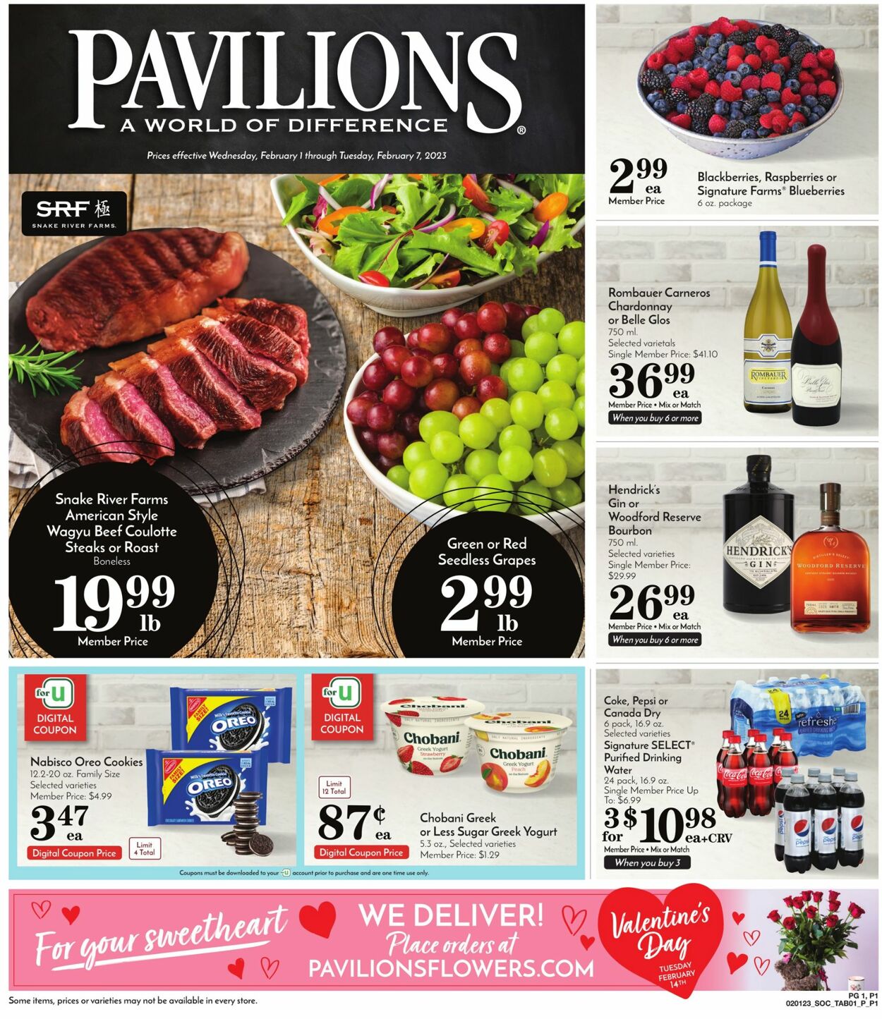 Pavilions Weekly Ad Circular - valid 02/01-02/07/2023