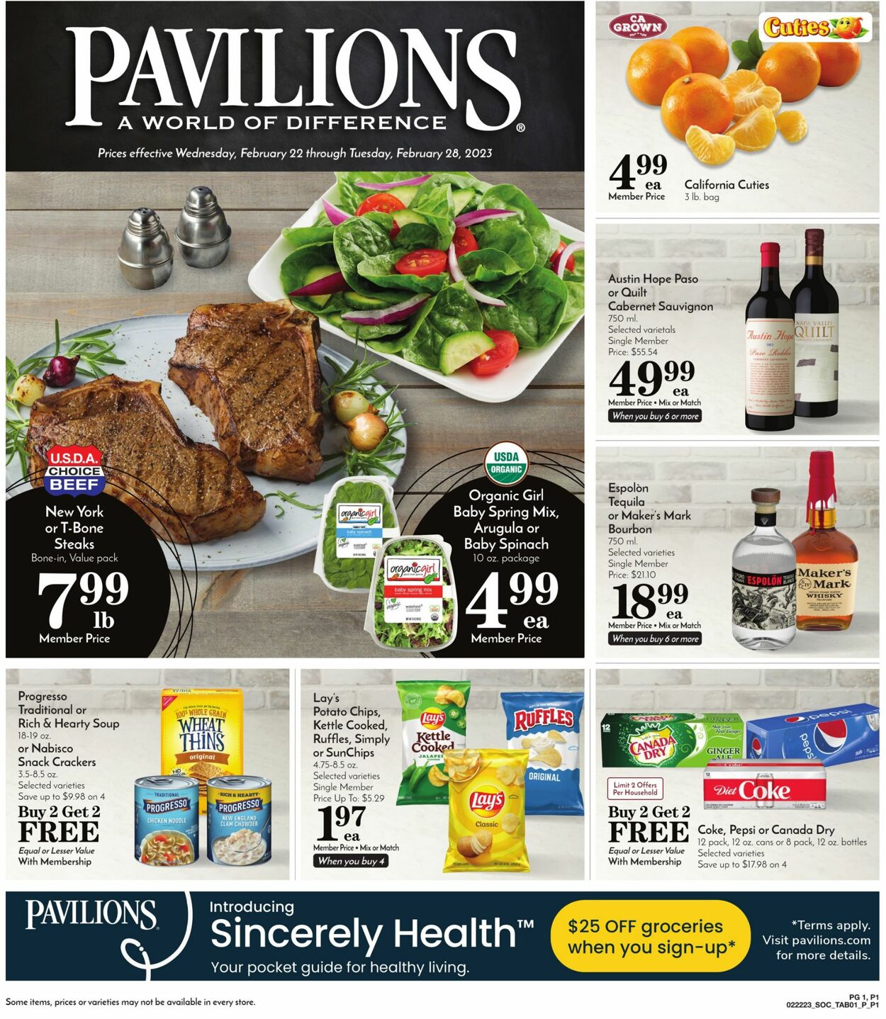 Pavilions Weekly Ad Circular - valid 02/22-02/28/2023