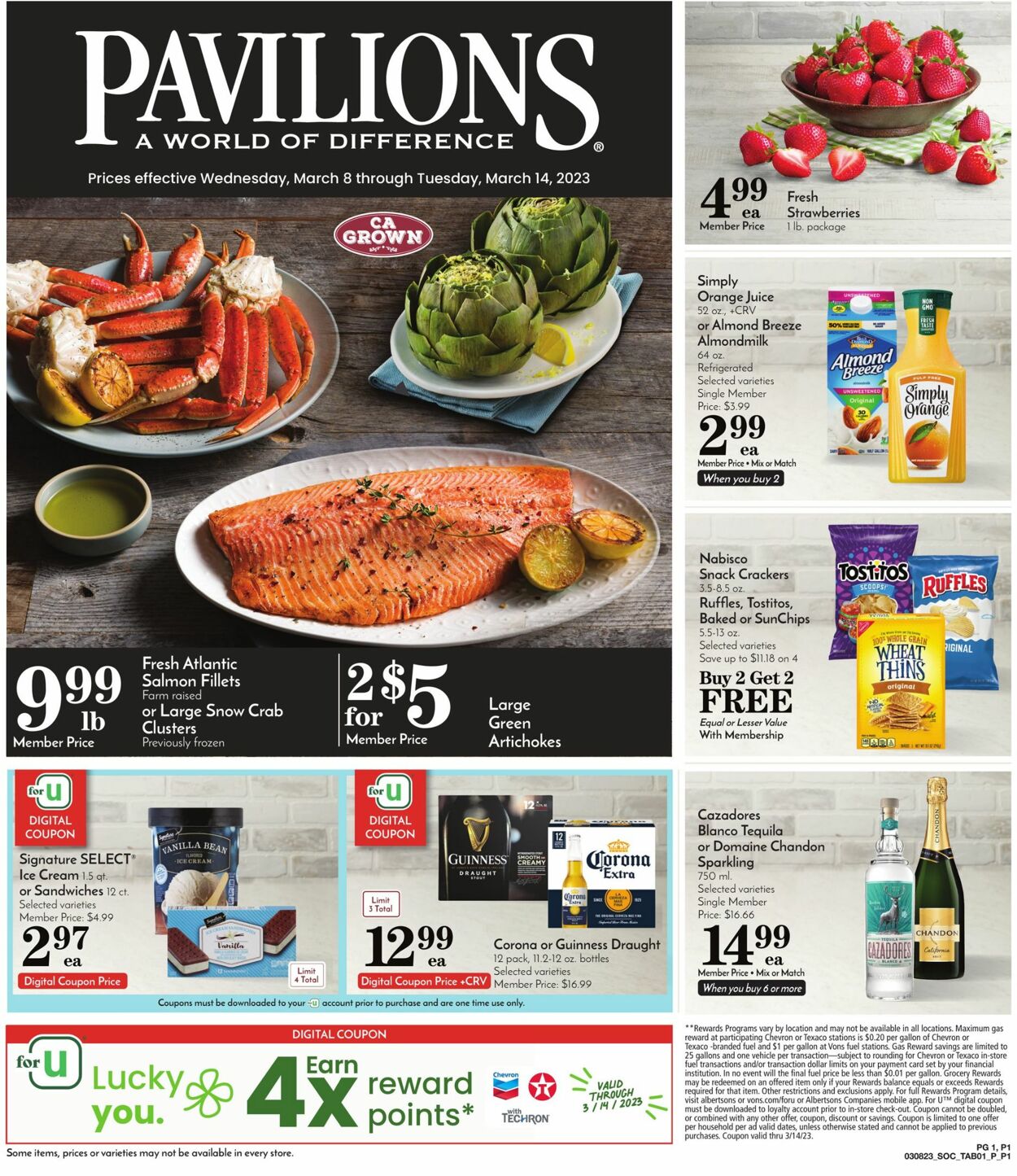 Pavilions Weekly Ad Circular - valid 03/08-03/14/2023