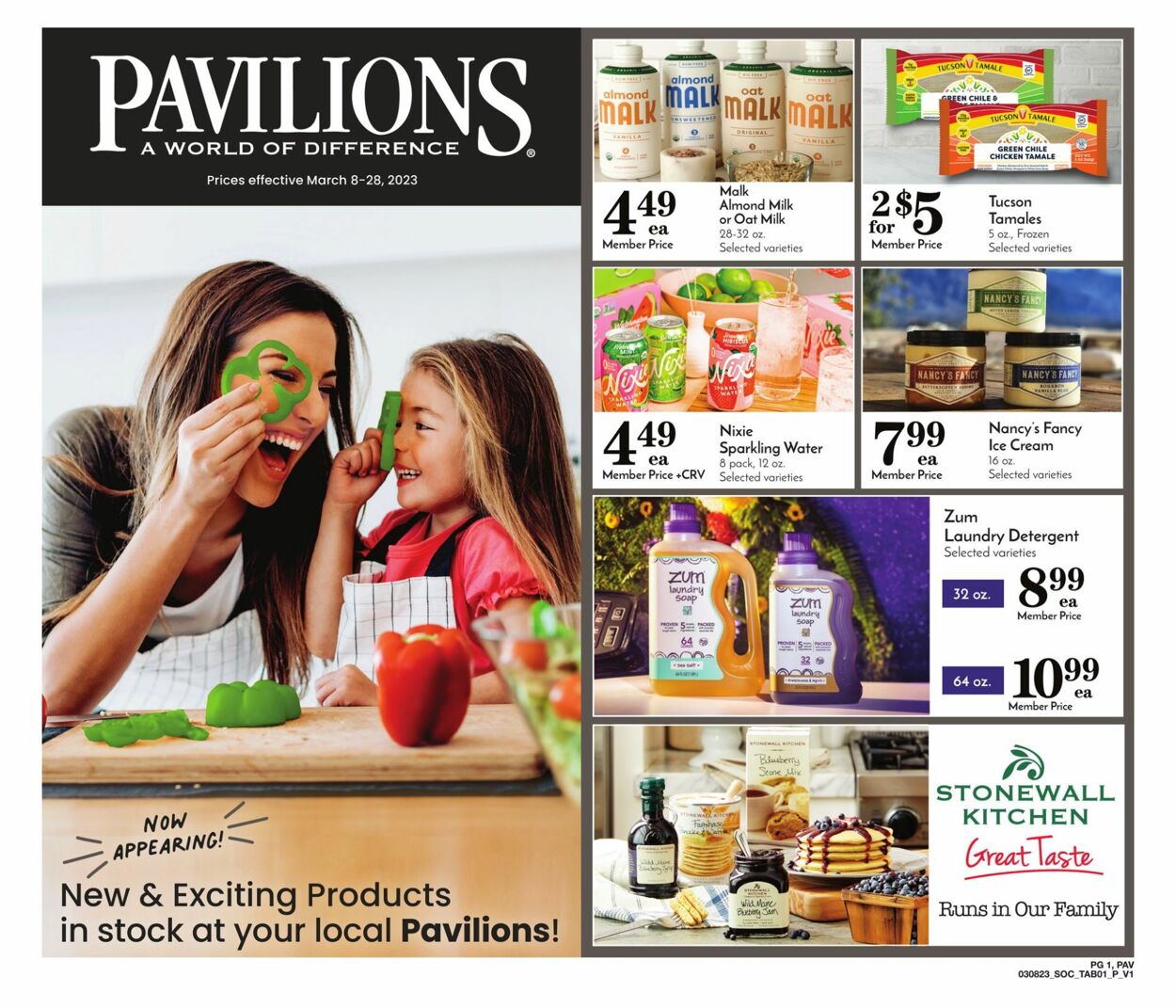 Pavilions Weekly Ad Circular - valid 03/08-03/28/2023