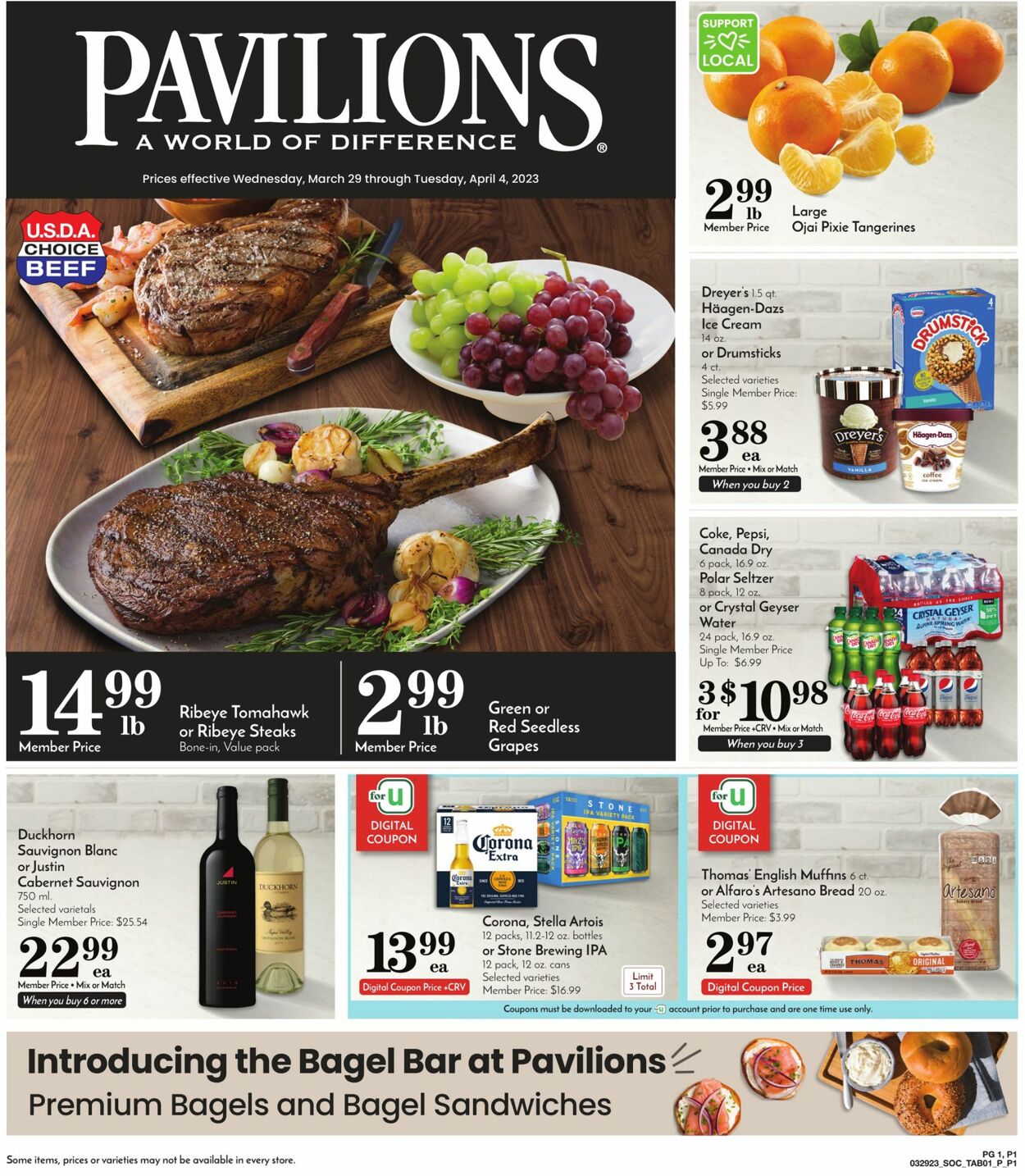 Pavilions Weekly Ad Circular - valid 03/29-04/04/2023