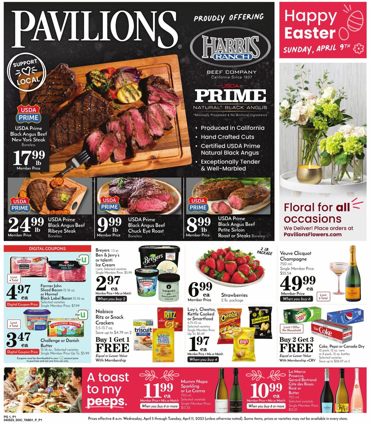 Pavilions Weekly Ad Circular - valid 04/05-04/11/2023