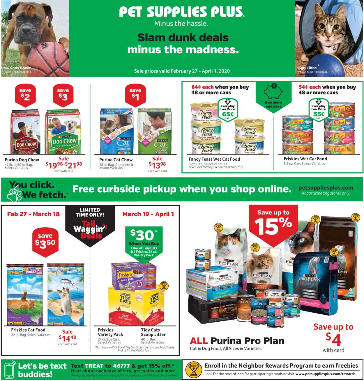 Pet Supplies Plus Weekly Ad Circular - valid 02/27-04/01/2020