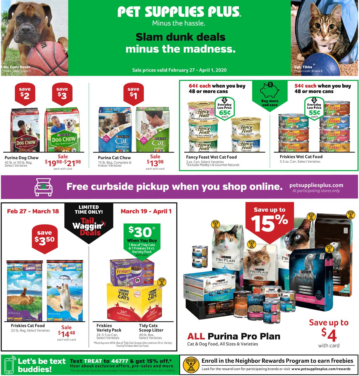 Pet Supplies Plus Weekly Ad Circular - valid 02/27-04/01/2020