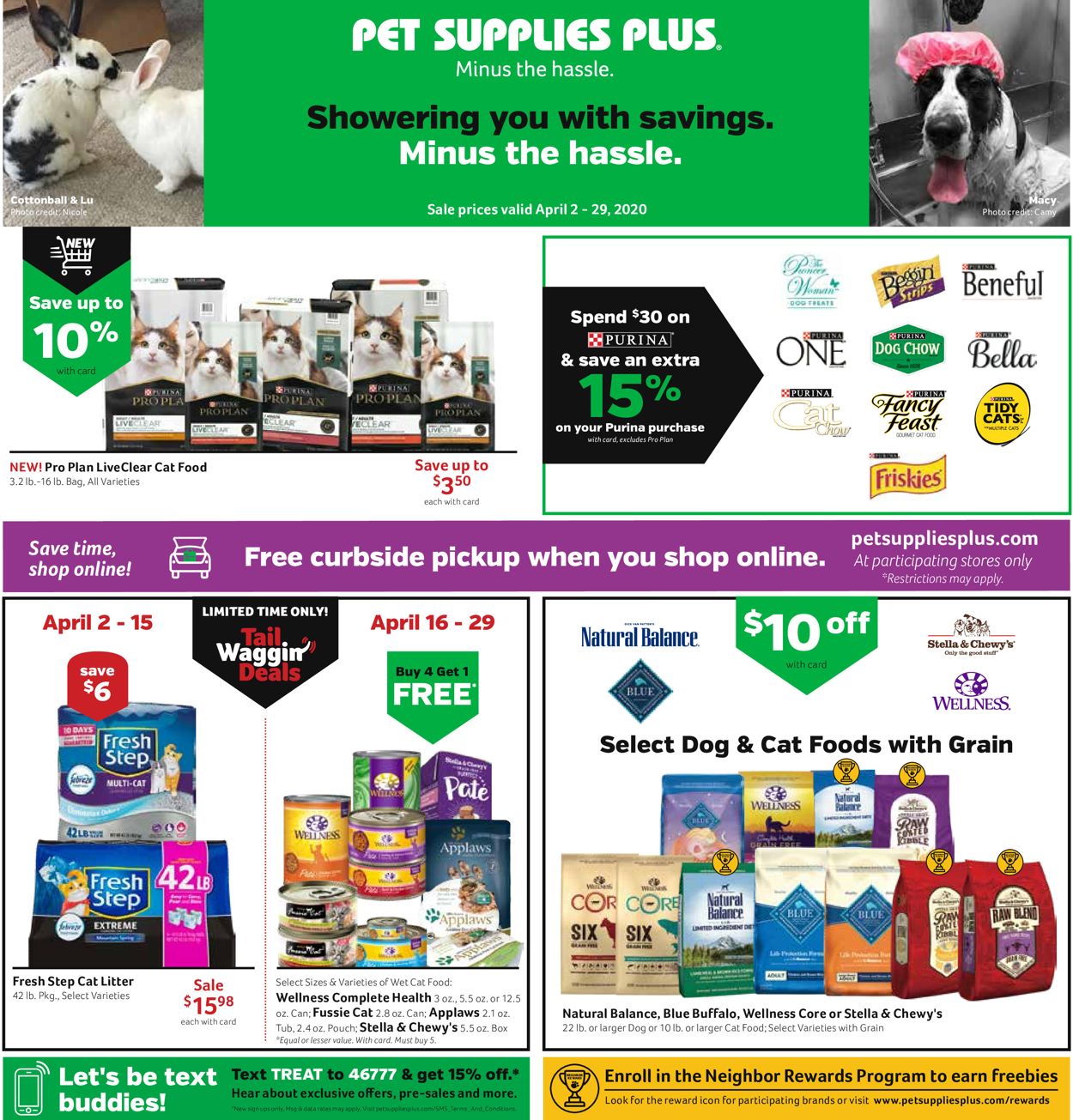 Pet Supplies Plus Weekly Ad Circular - valid 04/02-04/29/2020