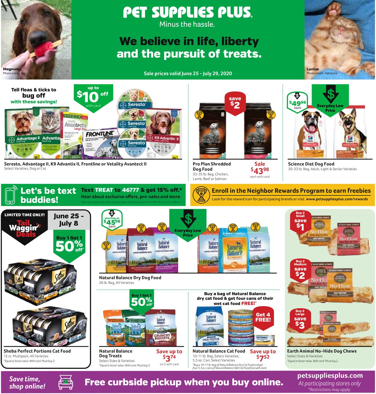 Pet Supplies Plus Weekly Ad Circular - valid 06/25-07/29/2020