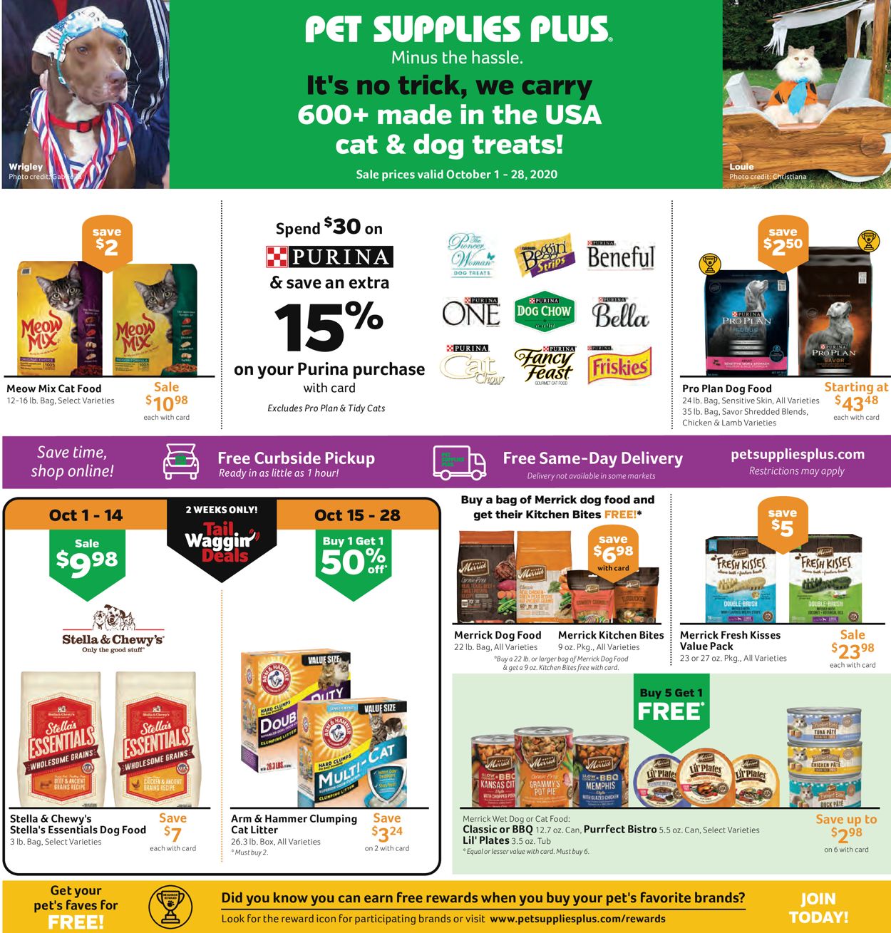Pet Supplies Plus Weekly Ad Circular - valid 10/01-10/28/2020