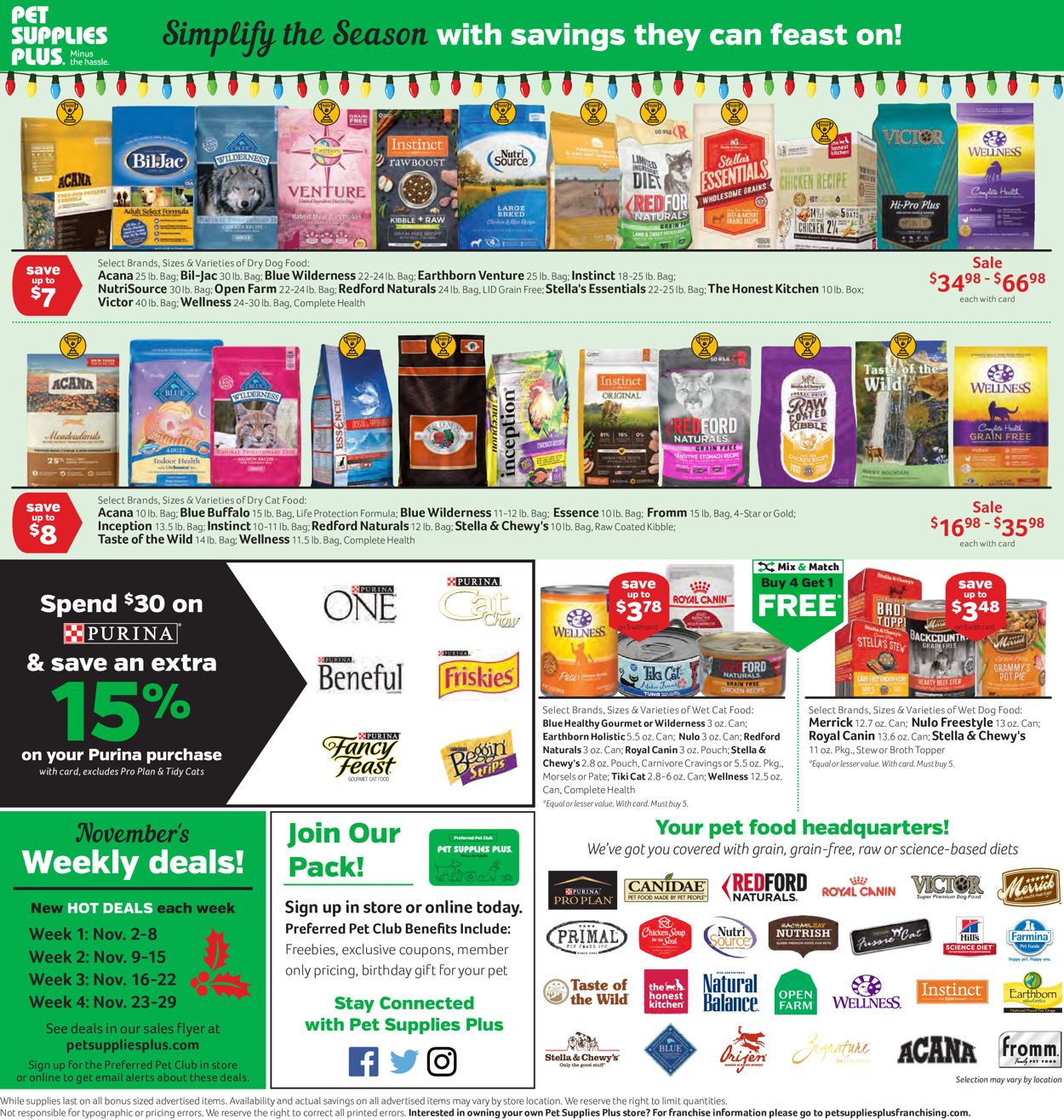 Pet Supplies Plus Black Friday 2020 Weekly Ad Circular - valid 10/29-11/29/2020 (Page 5)