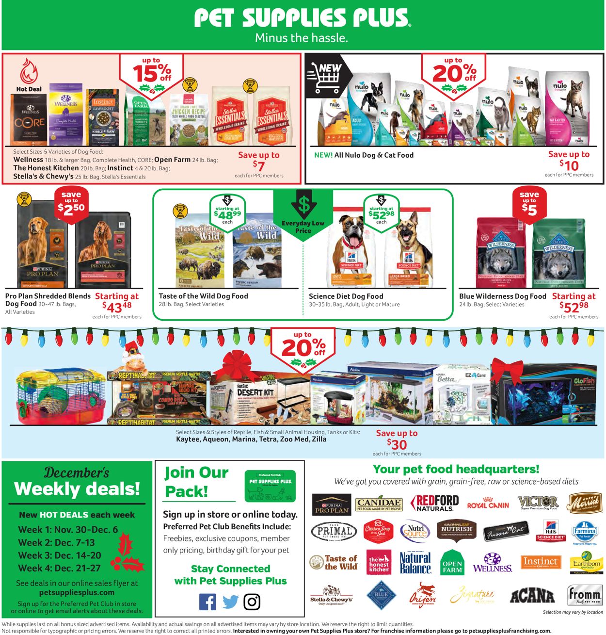 Pet Supplies Plus Weekly Ad Circular - valid 11/30-12/30/2020 (Page 5)