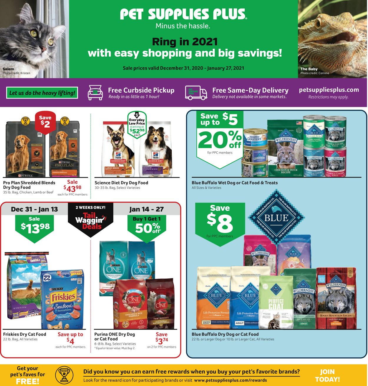 Pet Supplies Plus Weekly Ad Circular - valid 12/31-01/27/2021