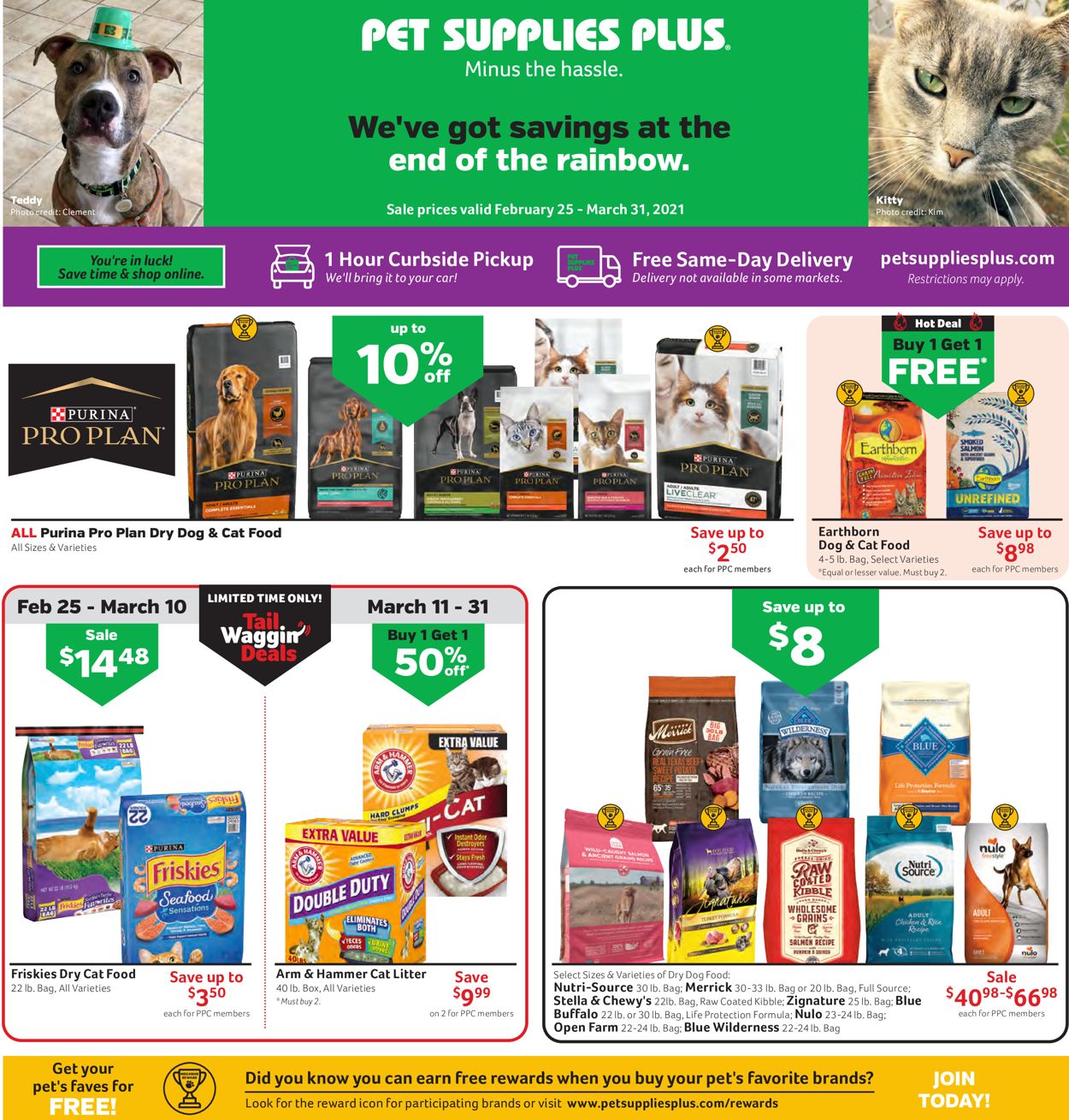 Pet Supplies Plus Weekly Ad Circular - valid 02/25-03/31/2021