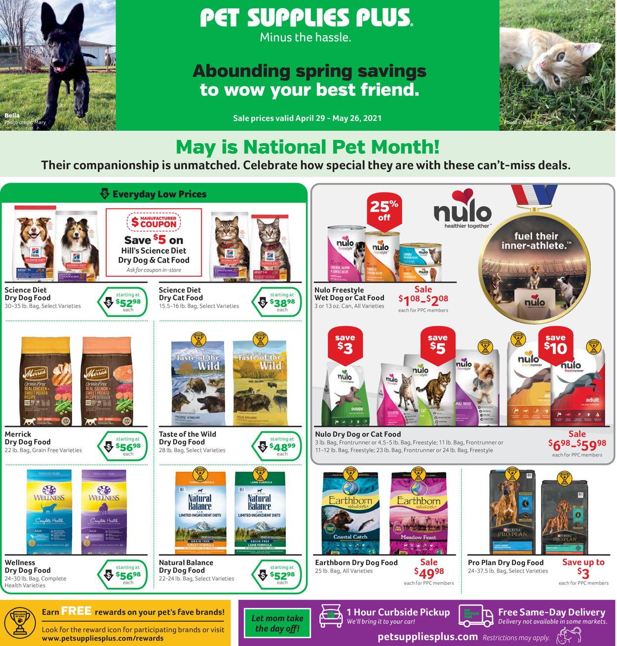 Pet Supplies Plus Weekly Ad Circular - valid 05/01-05/31/2021