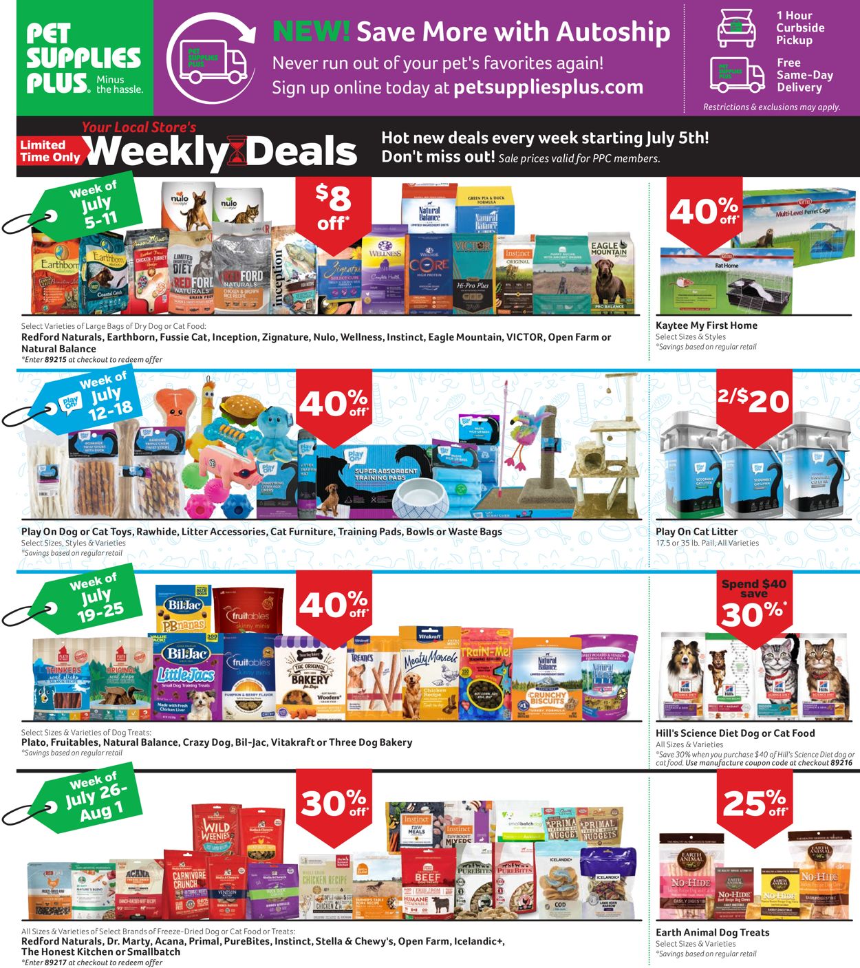 Pet Supplies Plus Weekly Ad Circular - valid 07/05-07/05/2021