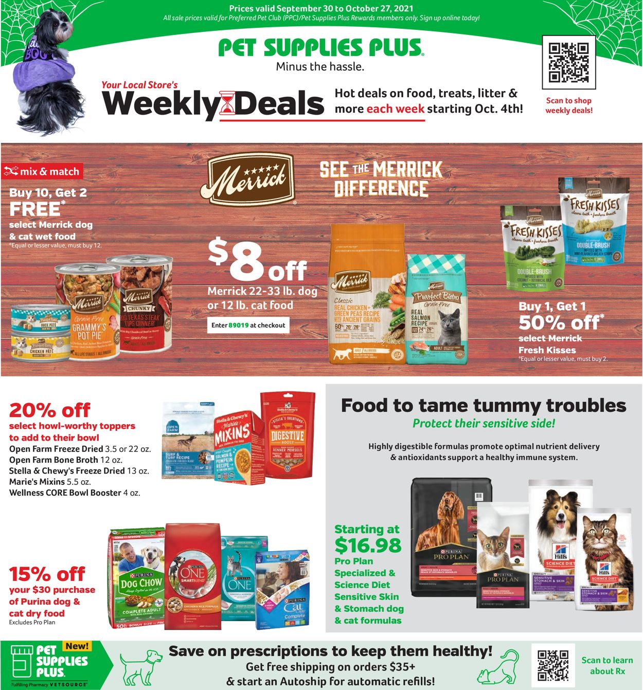 Pet Supplies Plus Halloween 2021 Weekly Ad Circular - valid 10/04-10/31/2021 (Page 3)