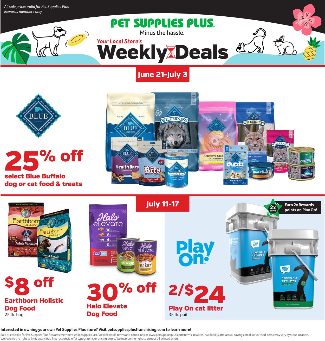 Pet Supplies Plus Weekly Ad Circular - valid 06/23-07/27/2022