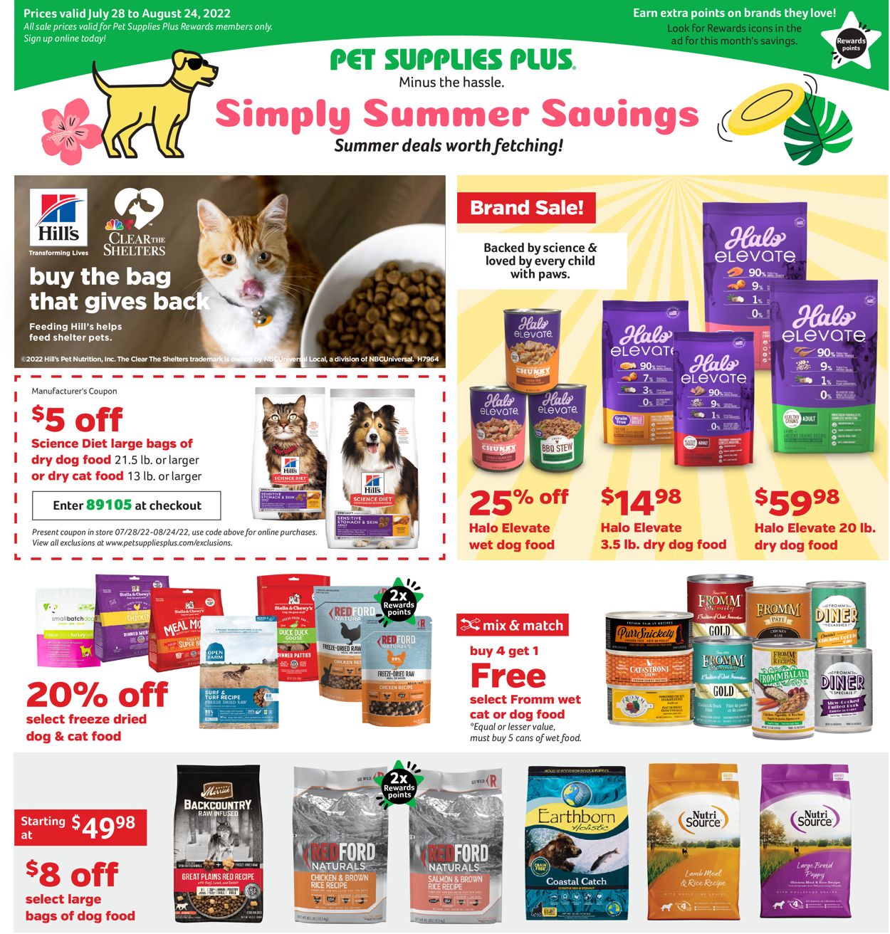 Pet Supplies Plus Weekly Ad Circular - valid 07/28-08/24/2022