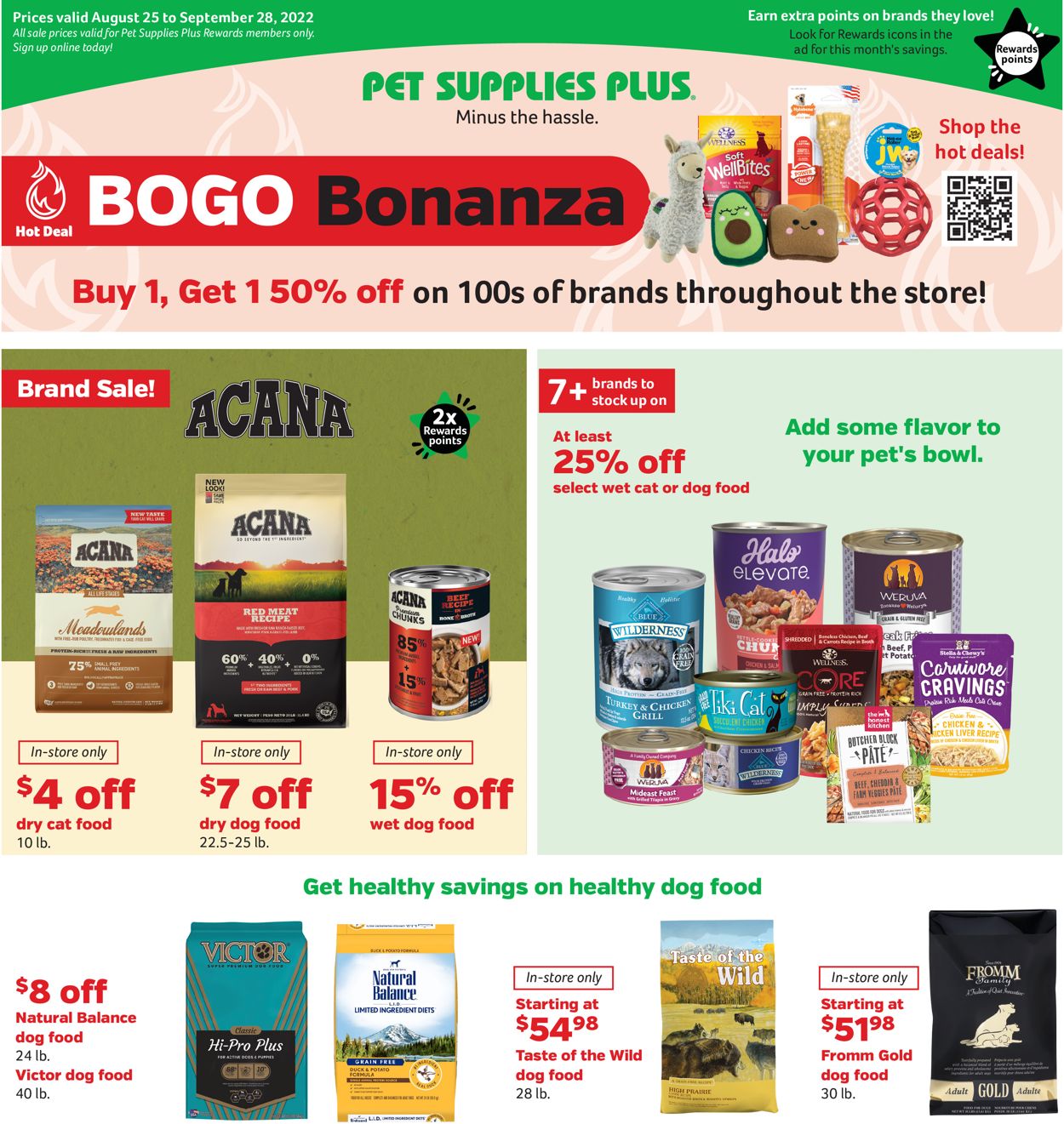 Pet Supplies Plus Weekly Ad Circular - valid 08/25-09/28/2022