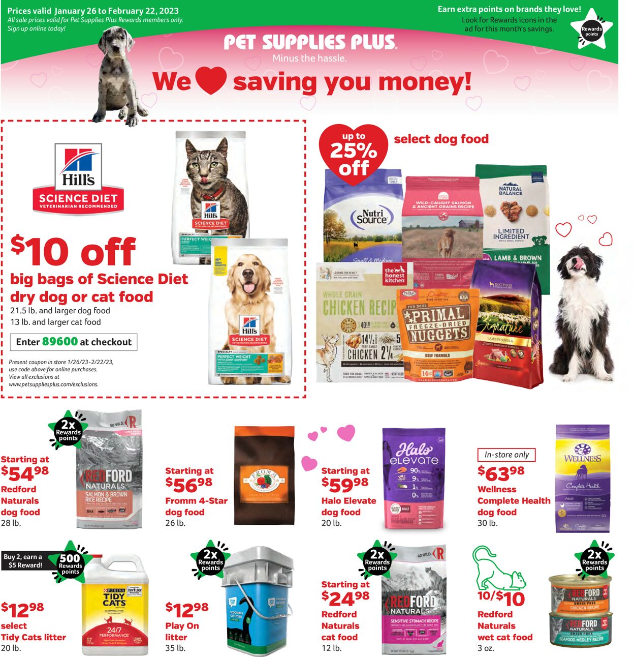 Pet Supplies Plus Weekly Ad Circular - valid 01/26-02/22/2023