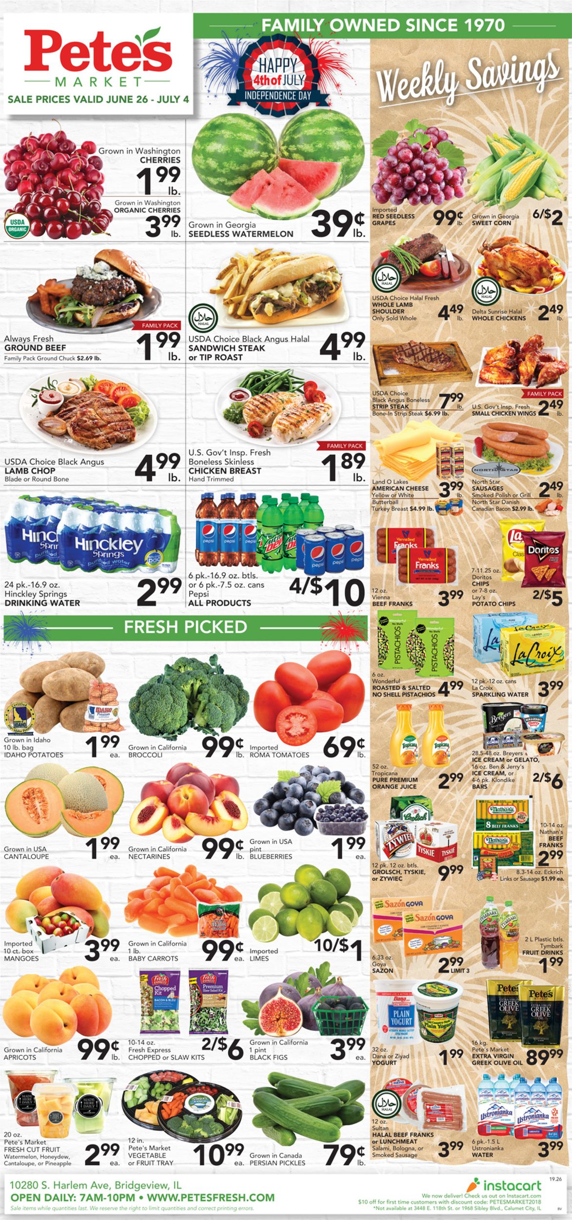 Pete's Fresh Market Weekly Ad Circular - valid 06/26-07/04/2019