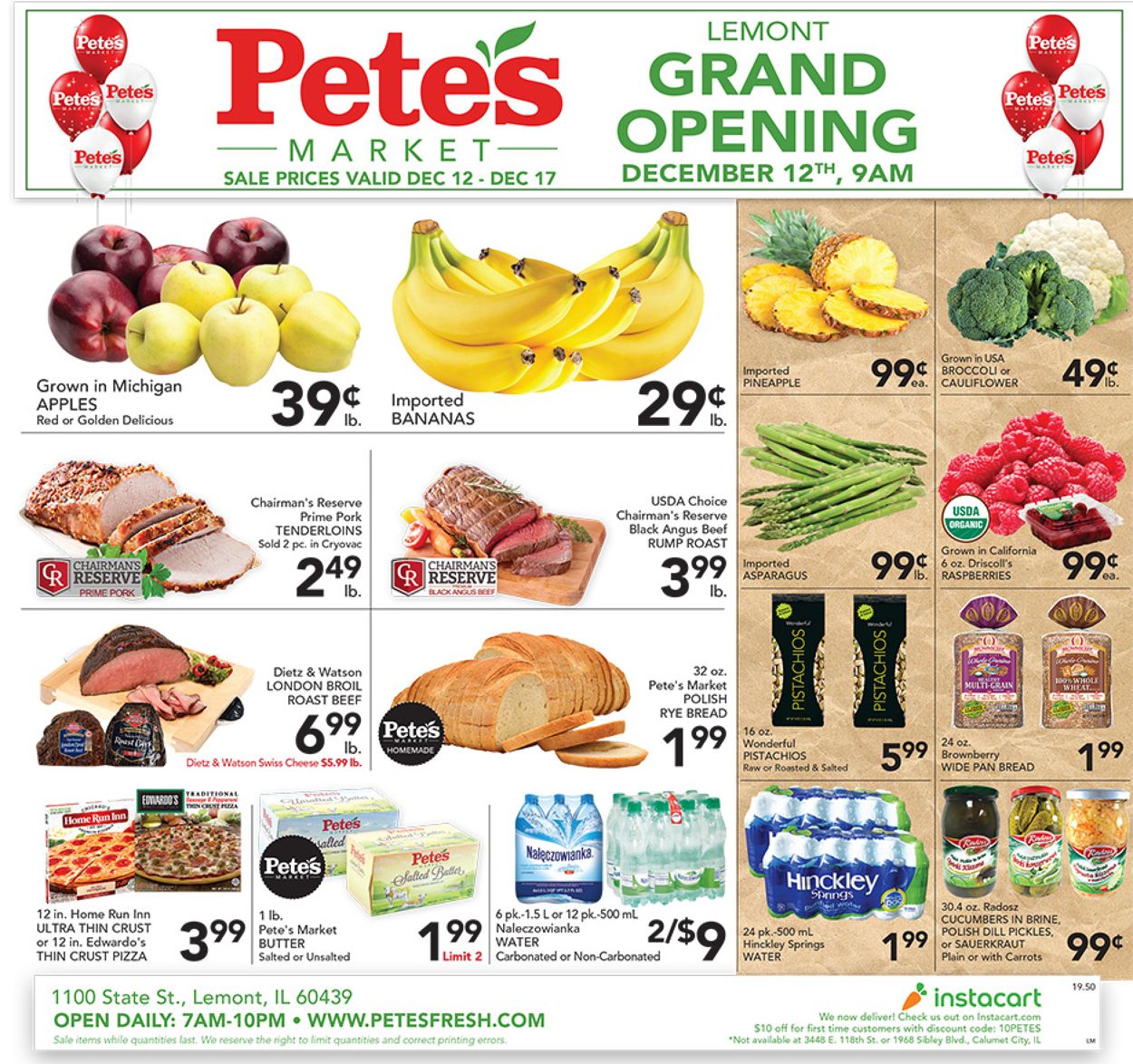 Pete's Fresh Market Weekly Ad Circular - valid 12/12-12/17/2019