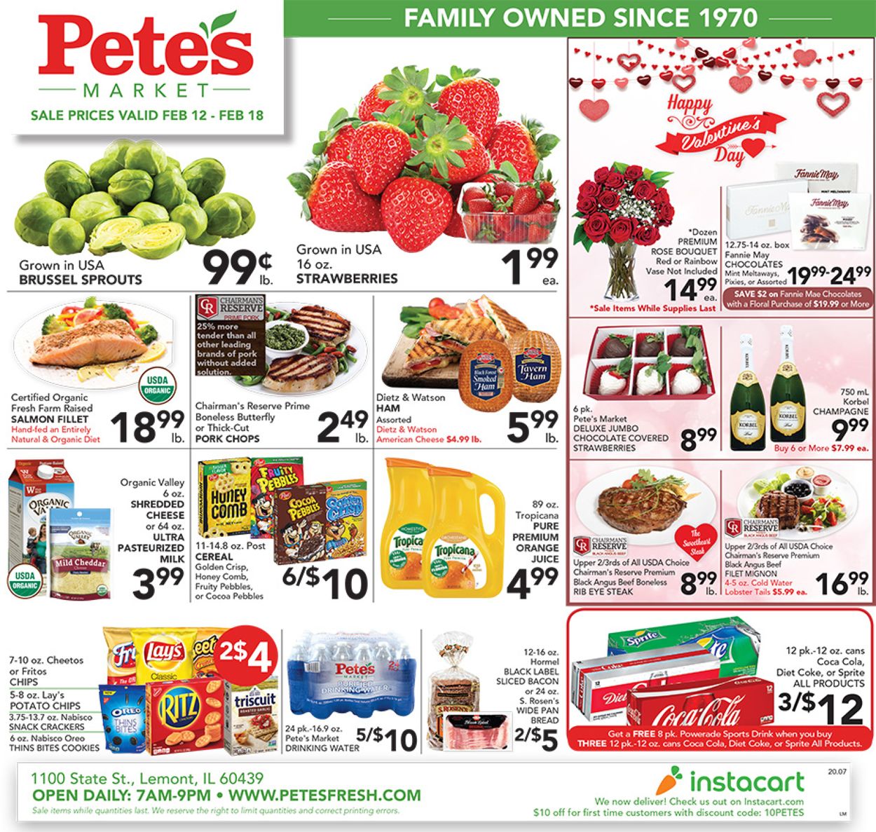 Pete's Fresh Market Weekly Ad Circular - valid 02/12-02/18/2020