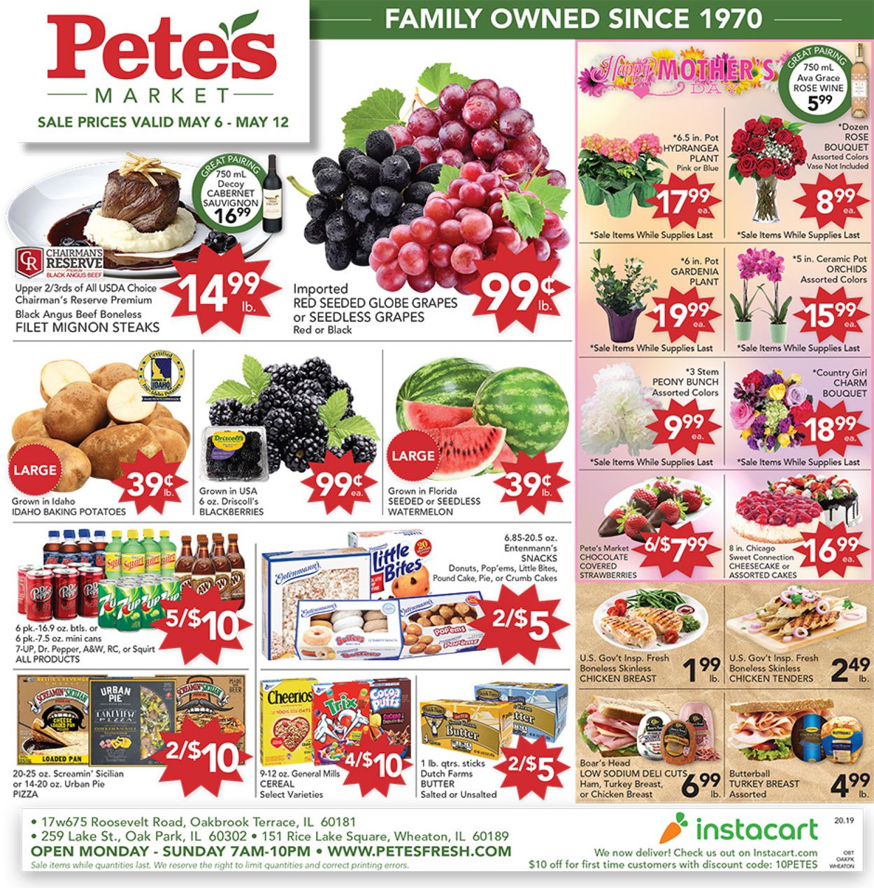 Pete's Fresh Market Weekly Ad Circular - valid 05/06-05/12/2020