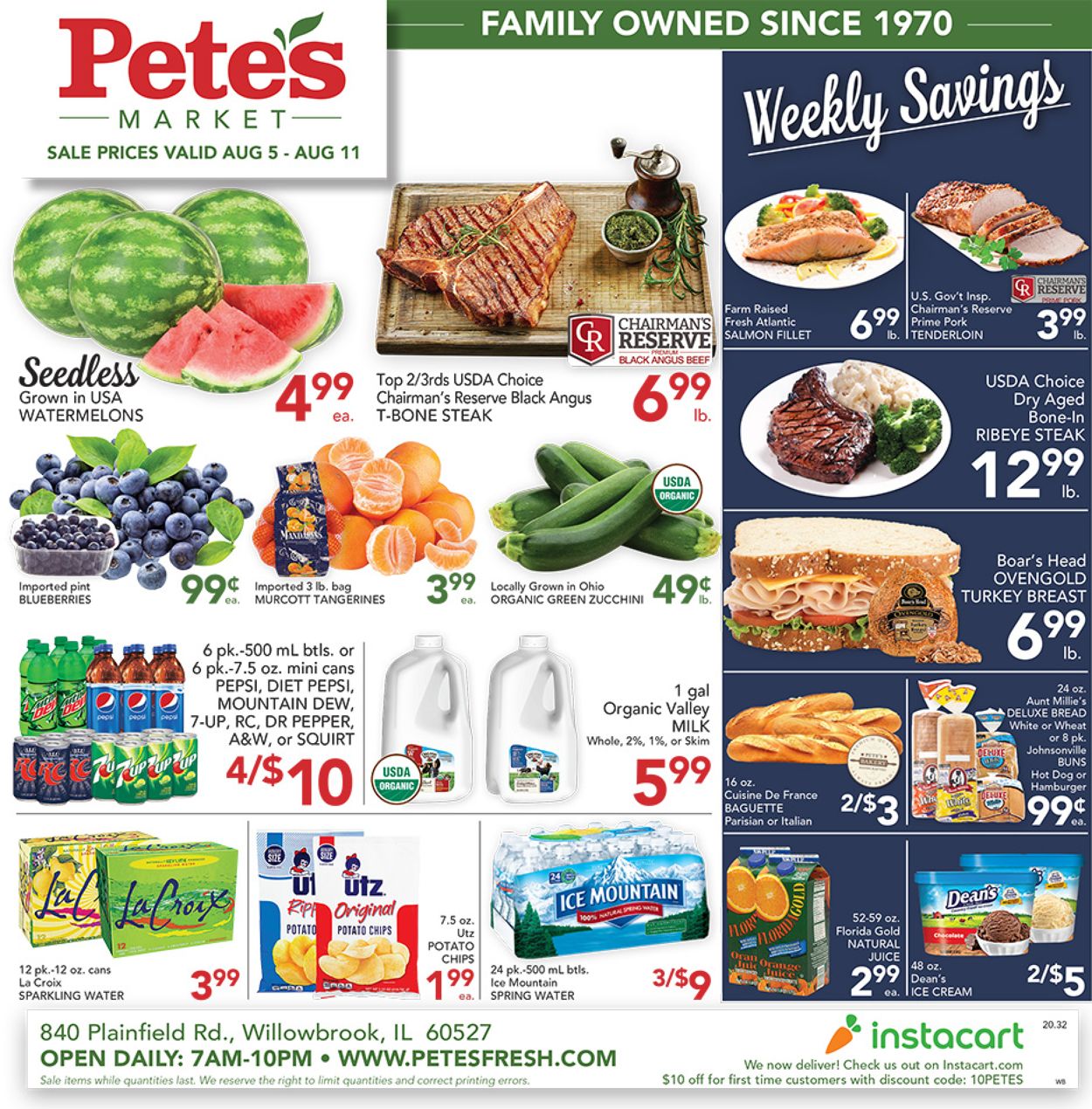 Pete's Fresh Market Weekly Ad Circular - valid 08/05-08/11/2020