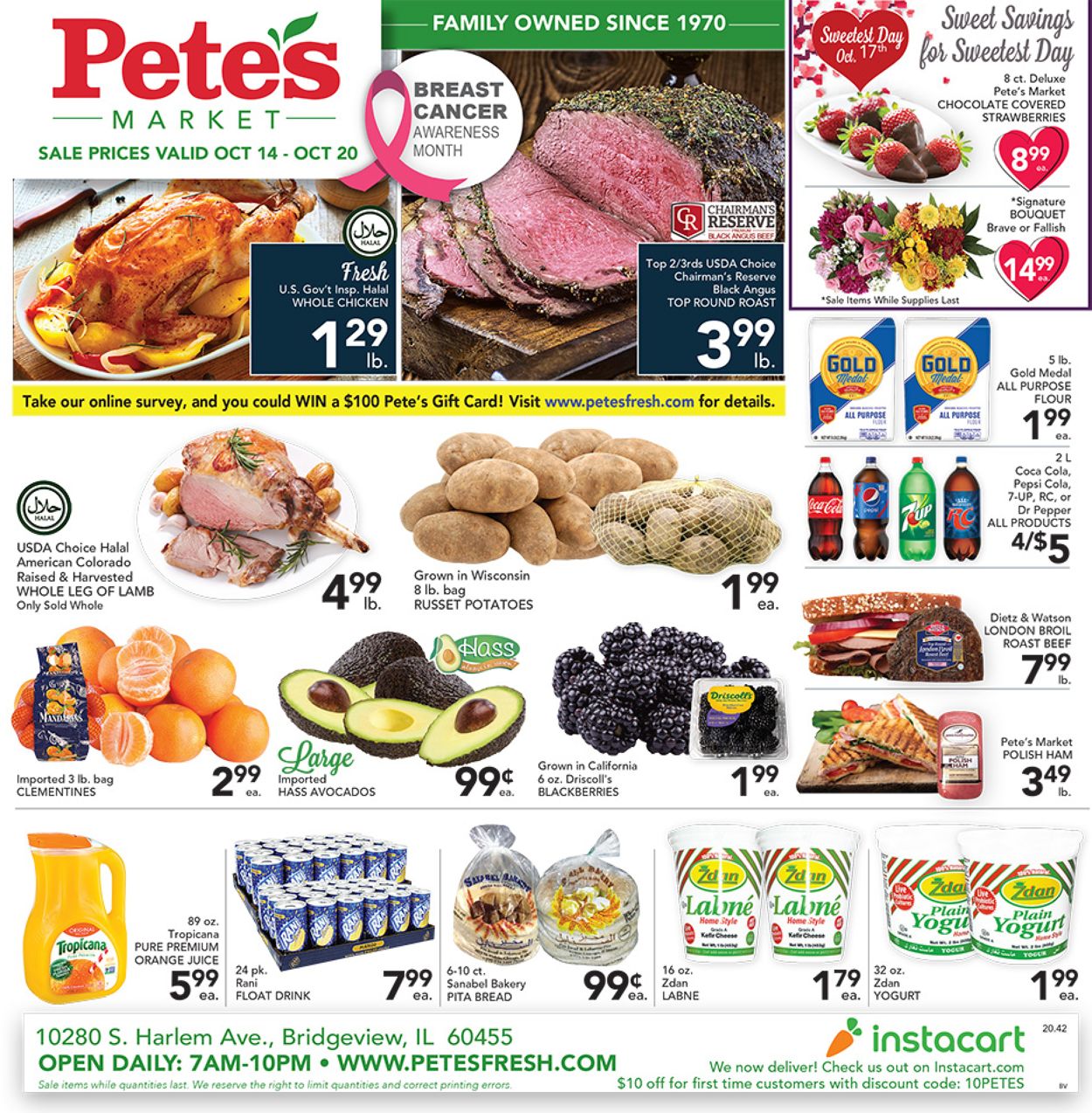 Pete's Fresh Market Weekly Ad Circular - valid 10/14-10/20/2020