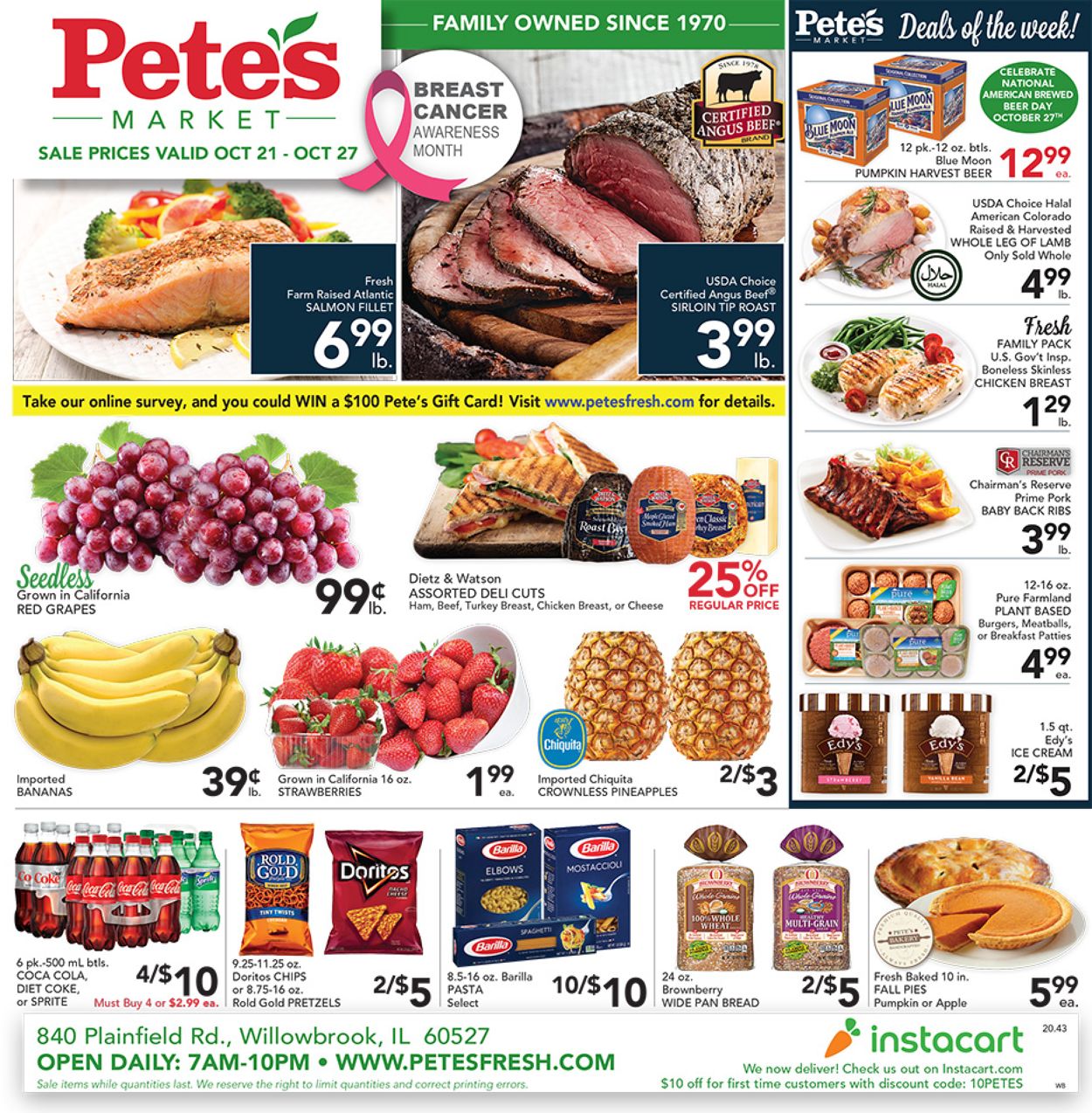 Pete's Fresh Market Weekly Ad Circular - valid 10/21-10/27/2020