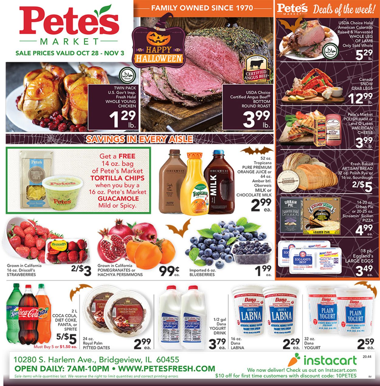 Pete's Fresh Market Weekly Ad Circular - valid 10/28-11/03/2020