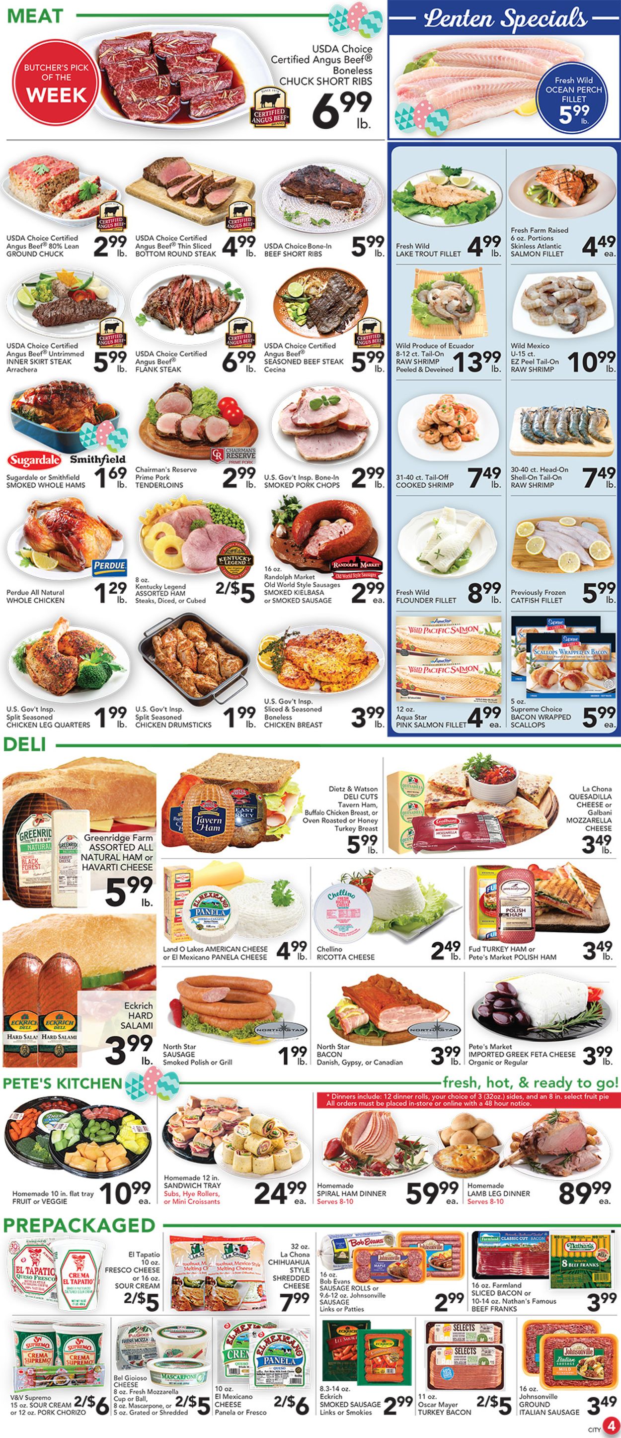 Pete's Fresh Market Easter 2021 ad Weekly Ad Circular - valid 03/31-04/06/2021 (Page 4)
