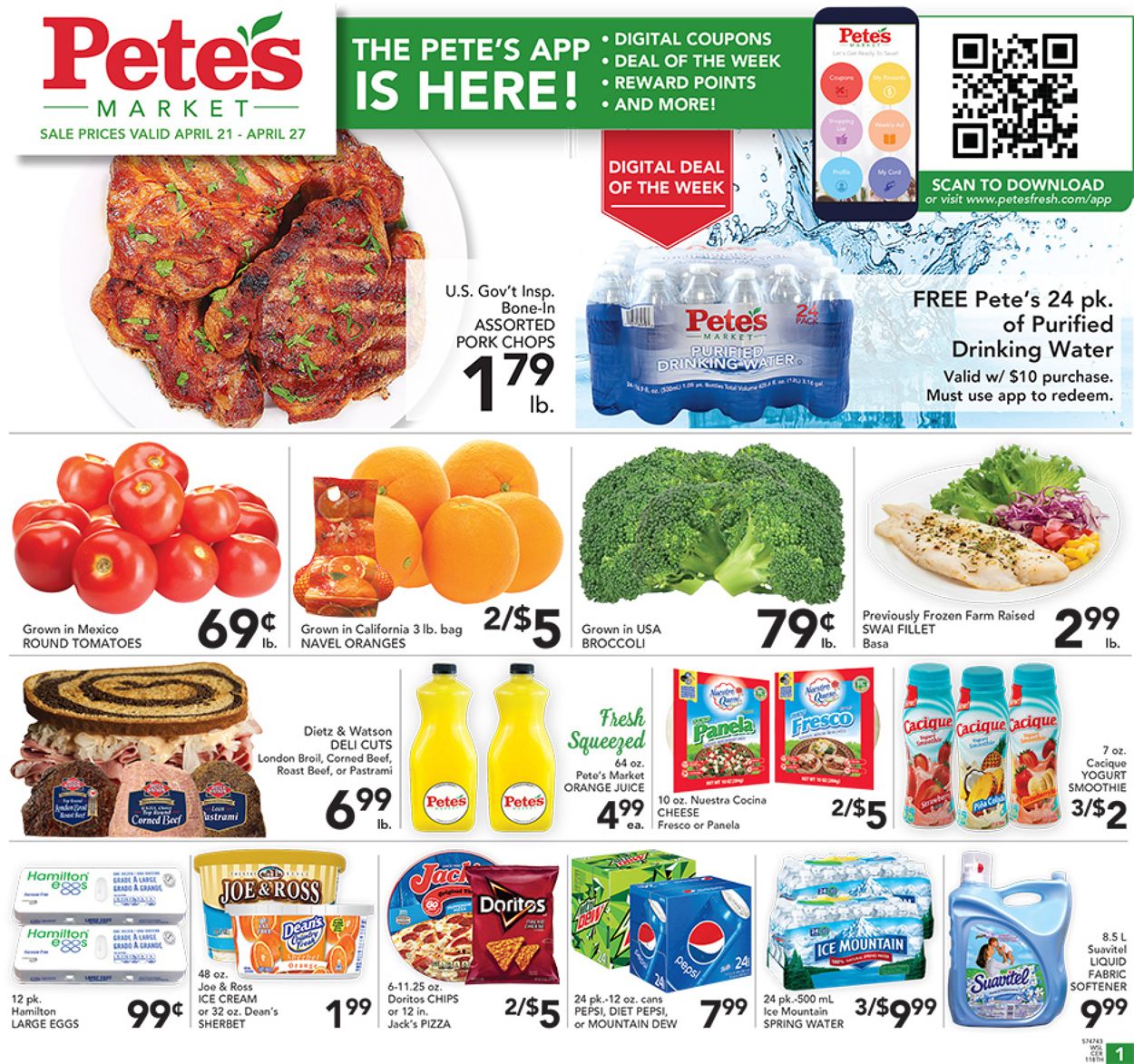 Pete's Fresh Market Weekly Ad Circular - valid 04/21-04/27/2021