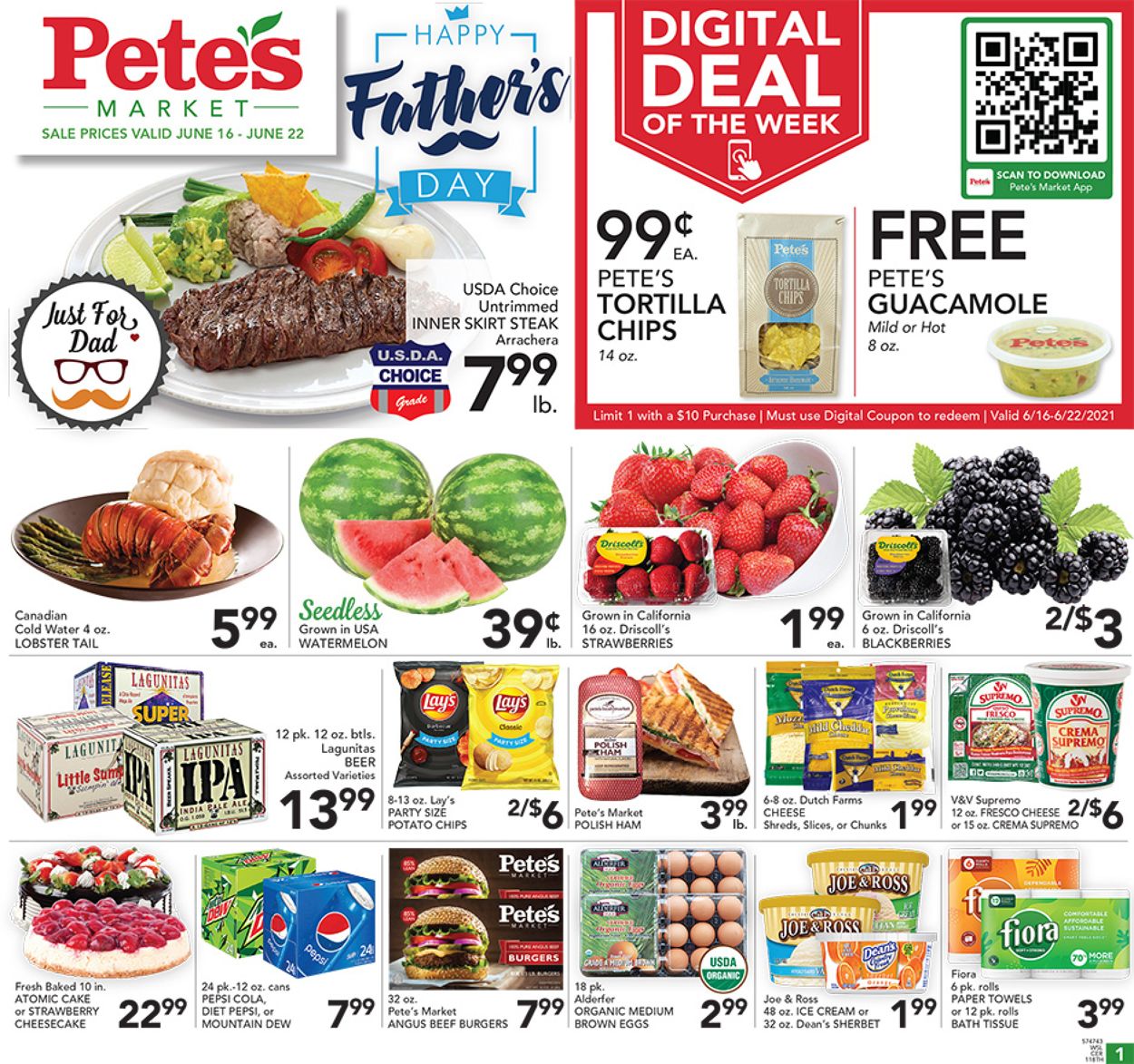 Pete's Fresh Market Weekly Ad Circular - valid 06/16-06/22/2021